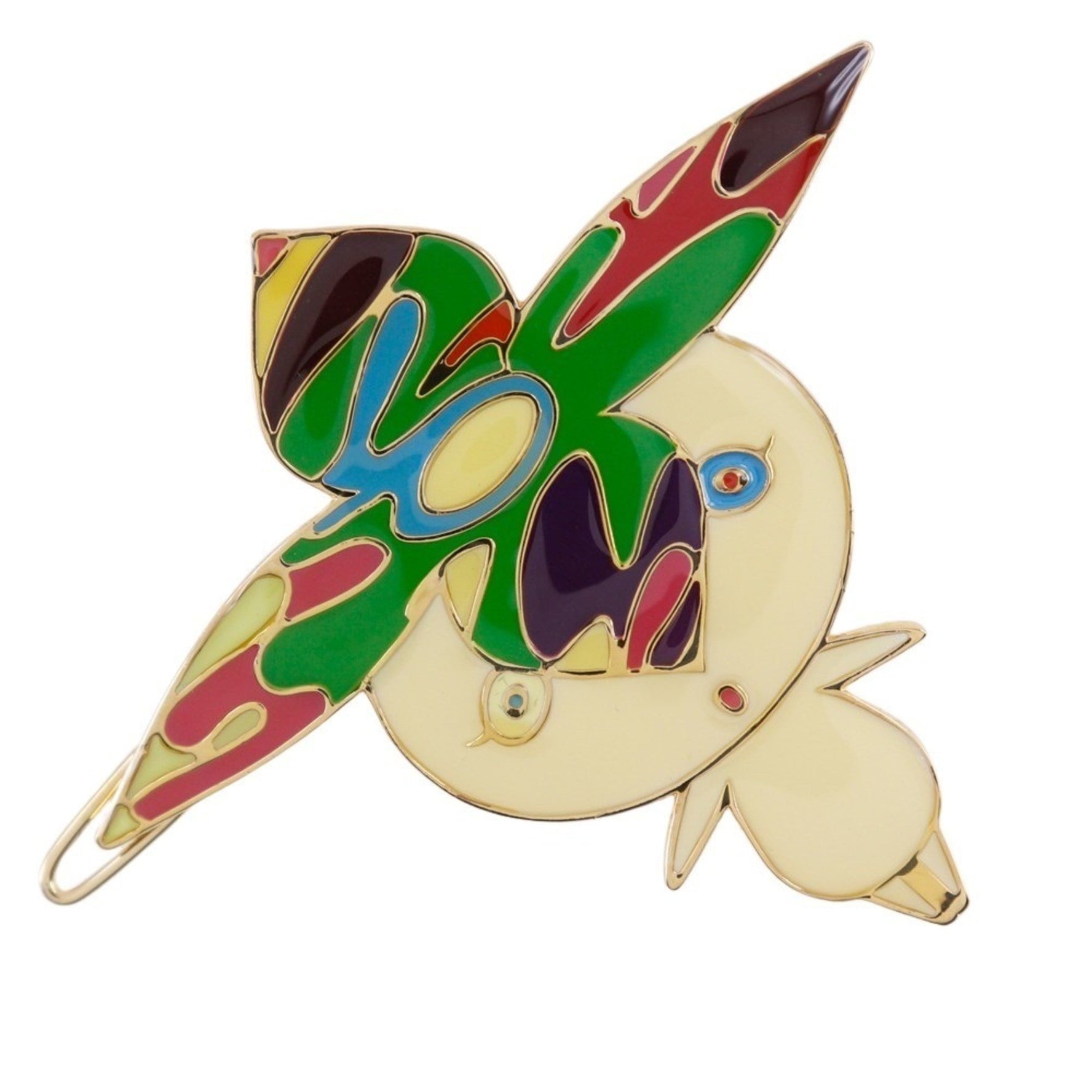 Louis Vuitton Hairpin set Takashi Murakami Gold-plated