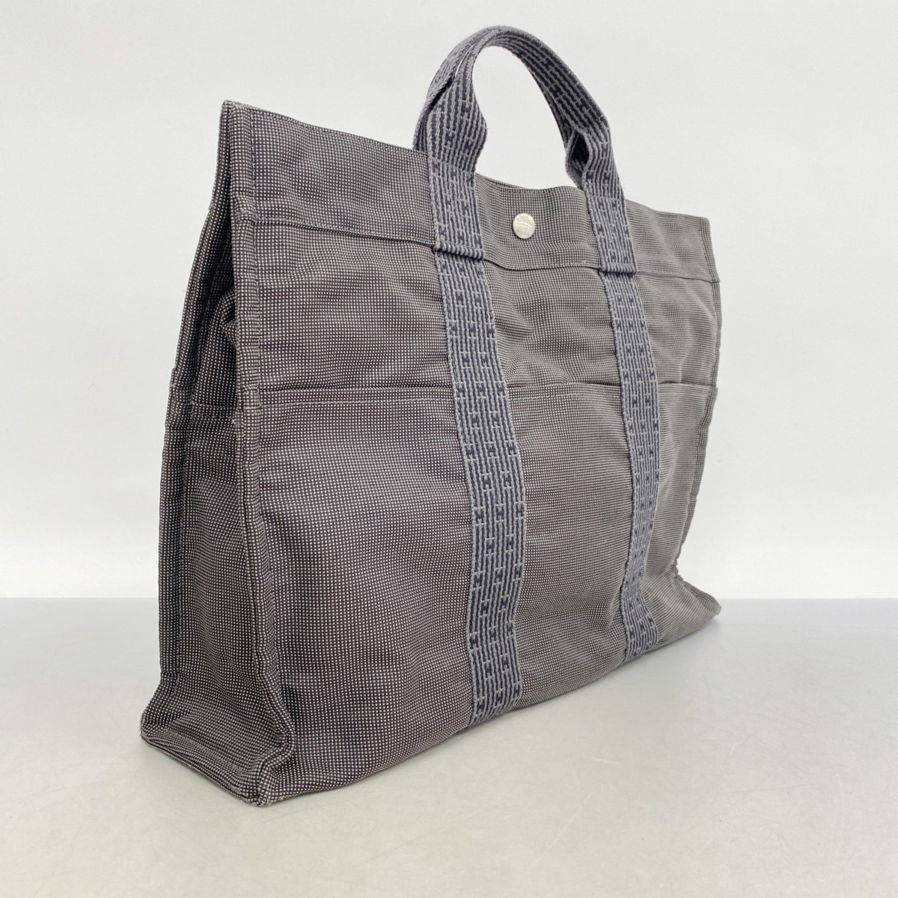 Hermes Hermès Air Line MM Tote Bag, Canvas