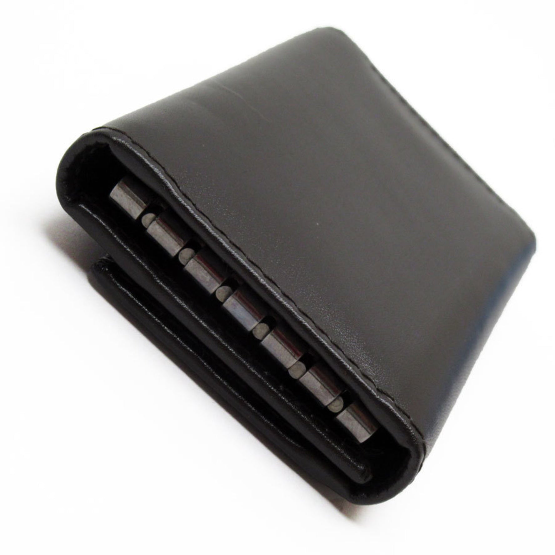 PRADA key case leather