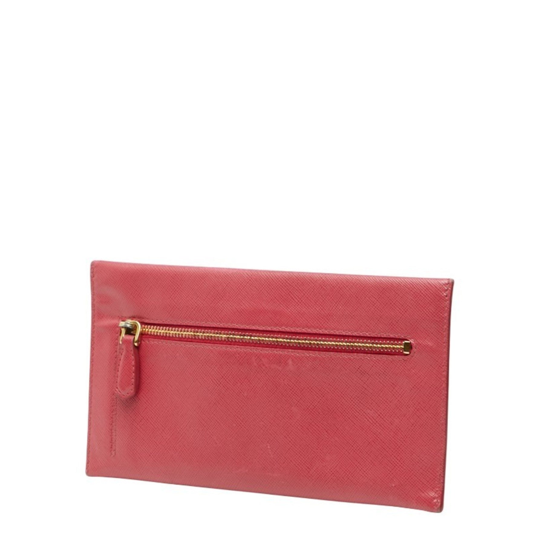 Prada Envelope Long Wallet Leather