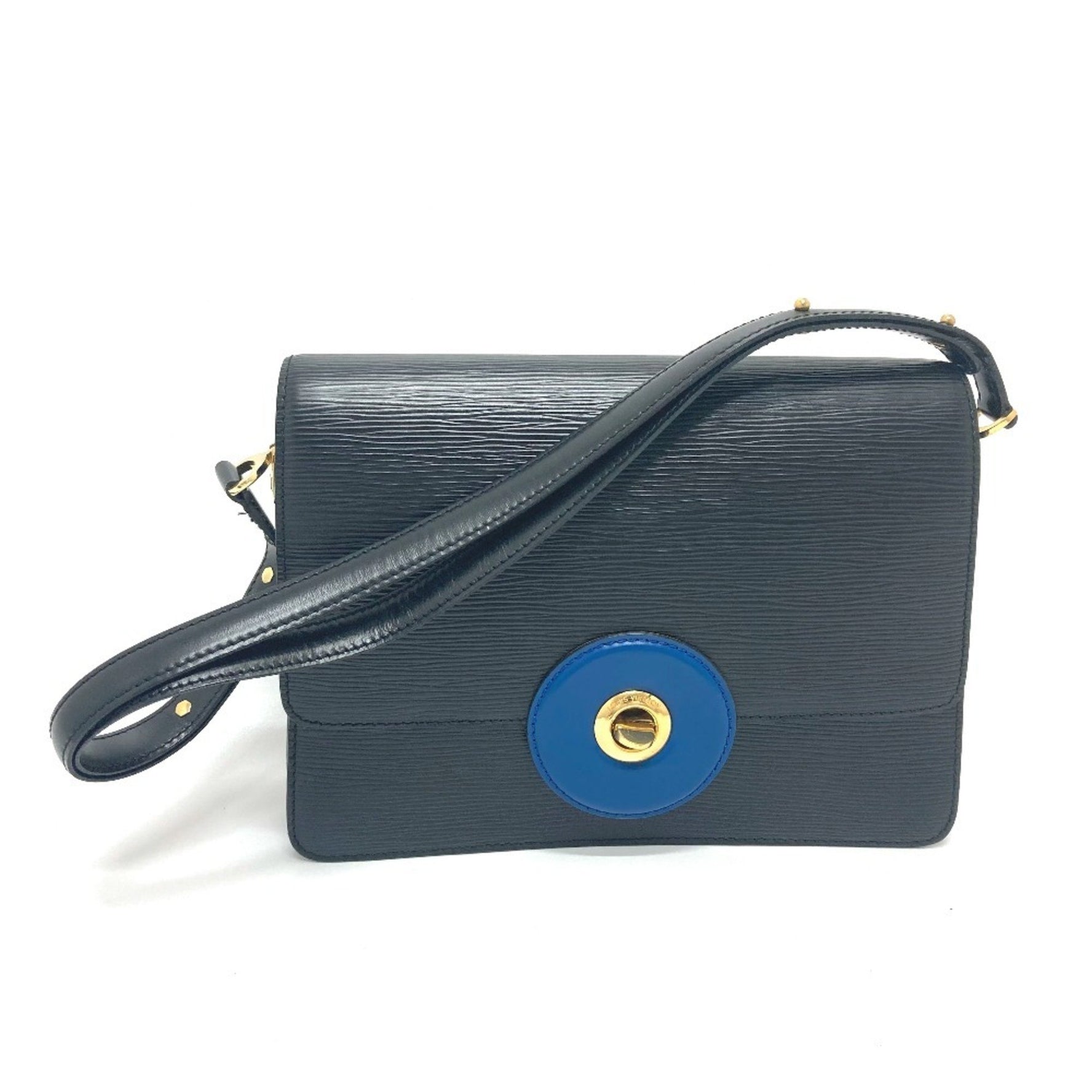 LOUIS VUITTON M52415 Epi Free Run Handbag/Shoulder Bag in Leather, Women's, Noir/Black