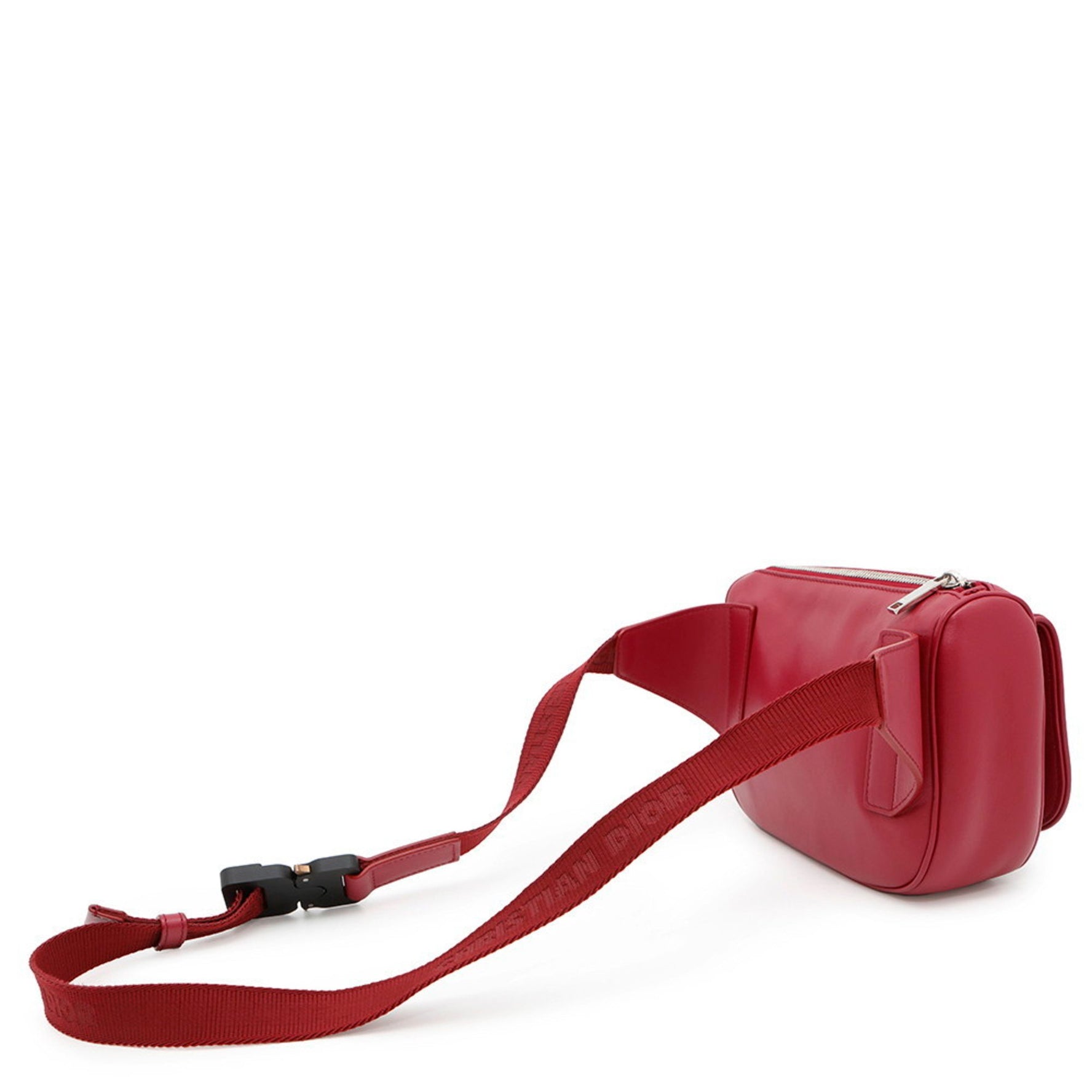 Christian Dior Galaxy World Tour Saddle Leather Body Bag, Red