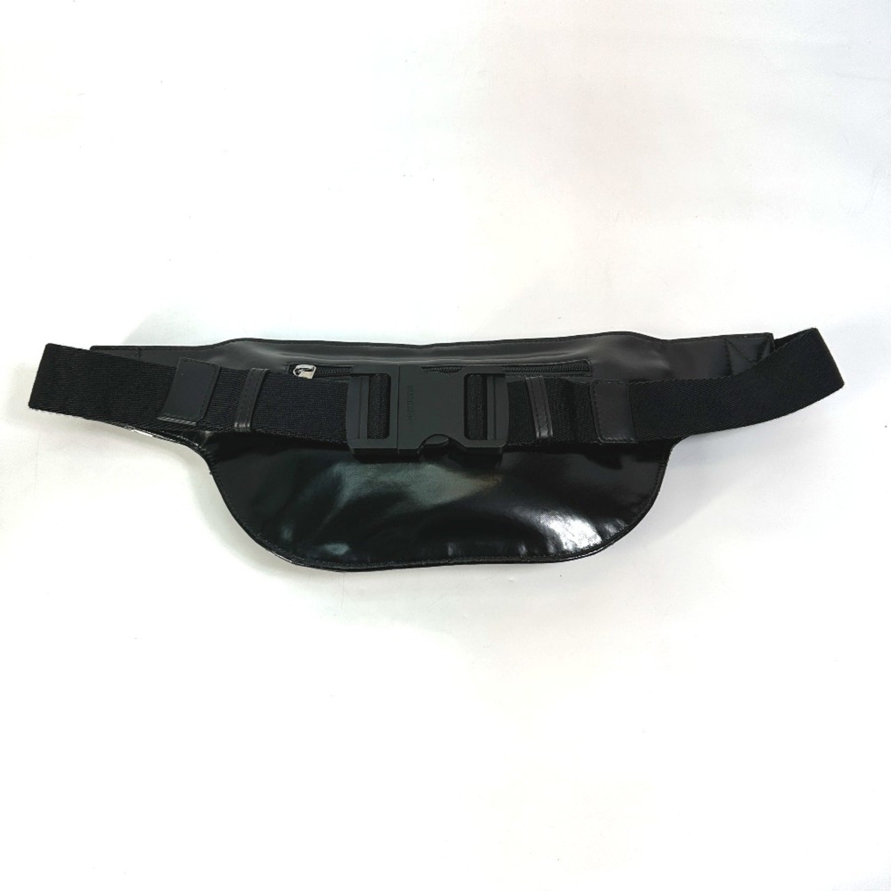 Burberry logo Waist Pouch Cross body bag Black White