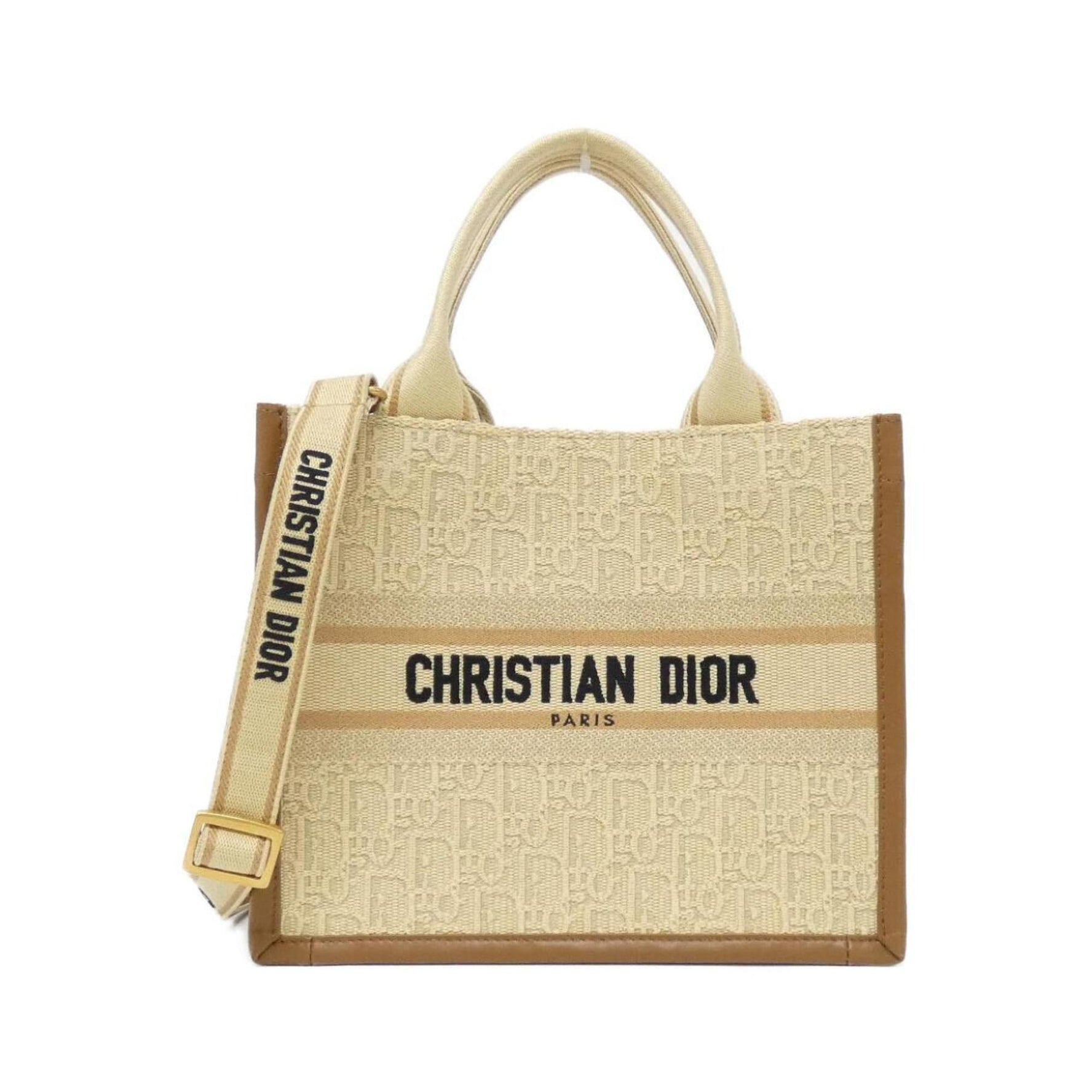 Christian Dior DIOR OBLIQUE Book Tote Small Handbag