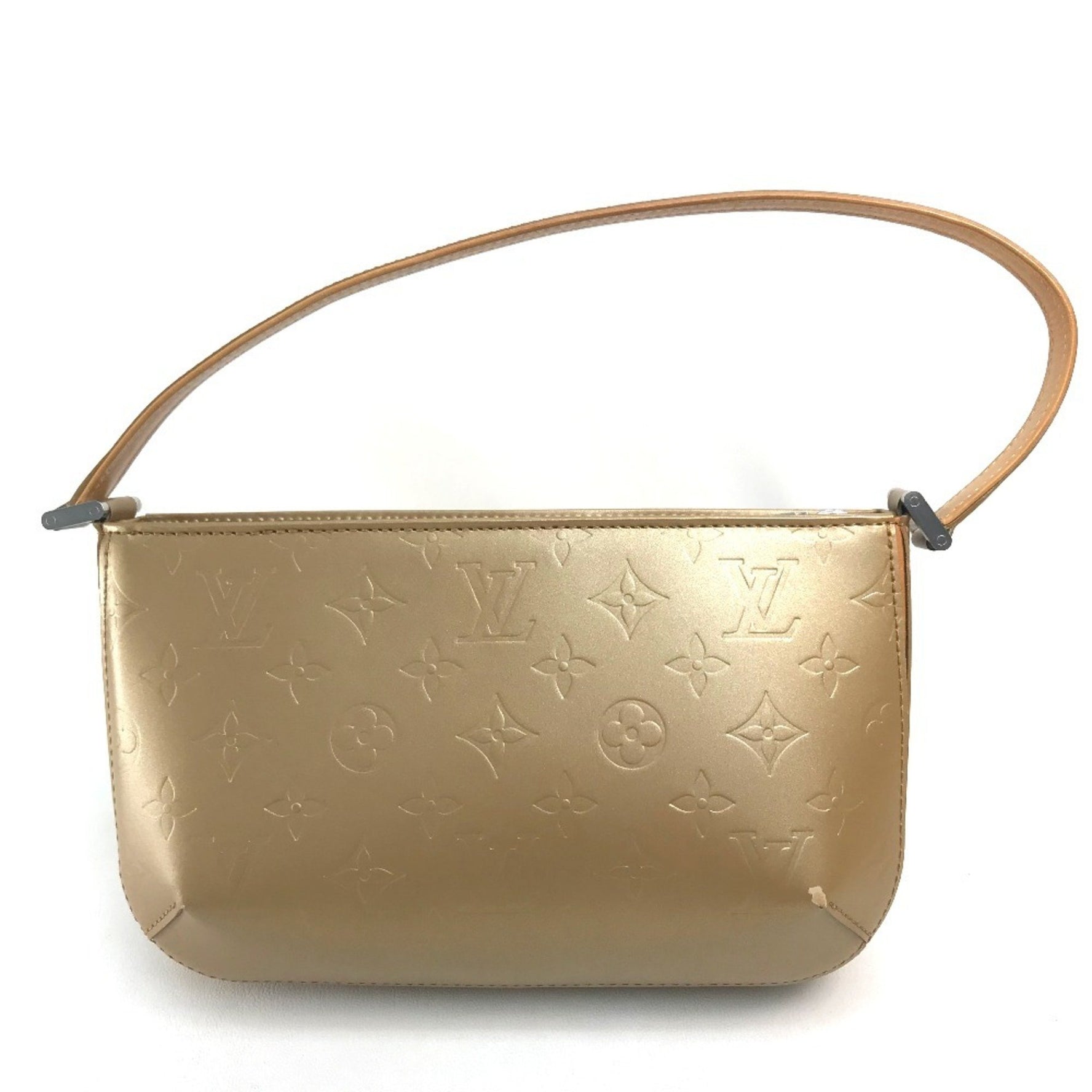 Louis Vuitton Monogram Matte Fowler One-Shoulder Shoulder Bag in Leather, Ambre Gold