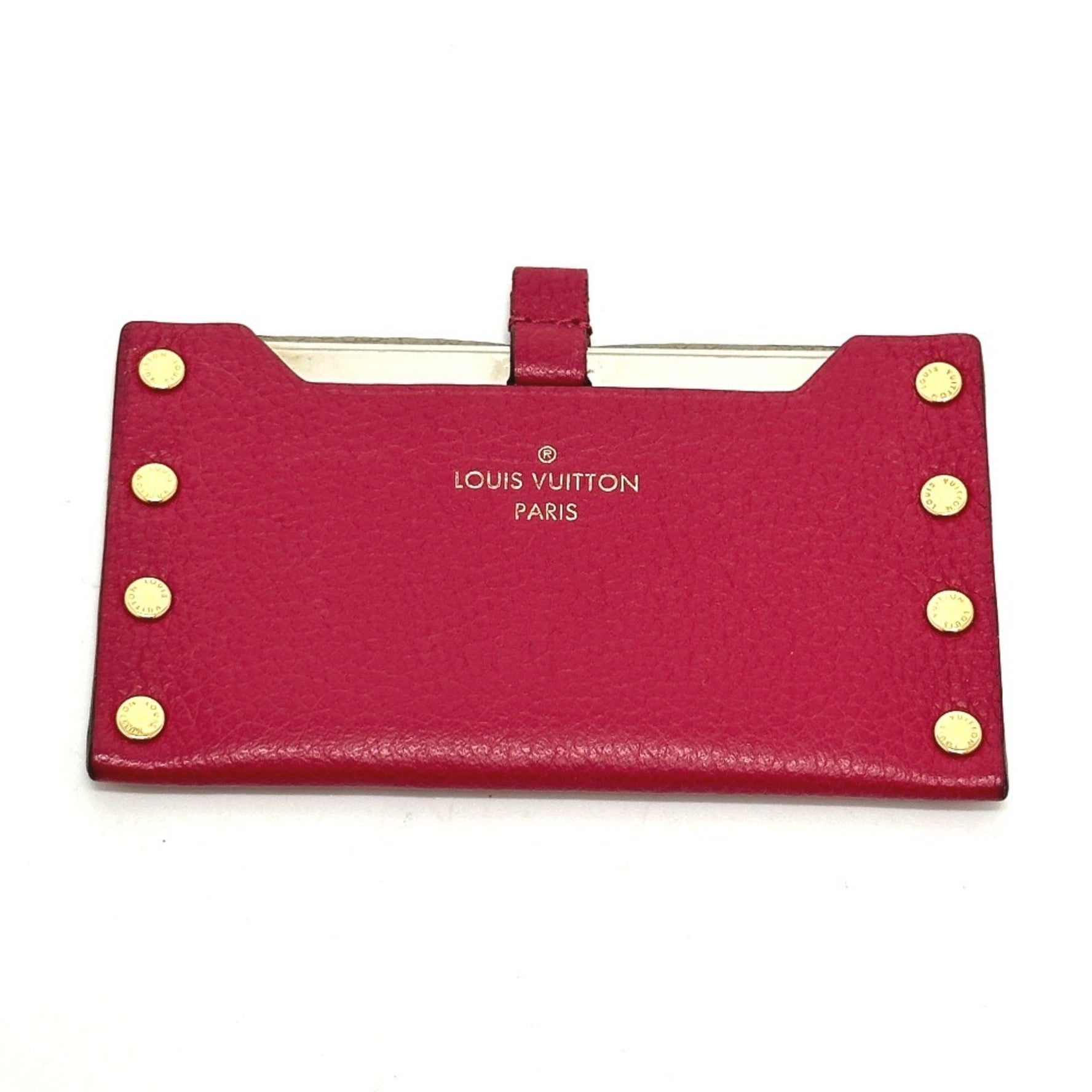 Louis Vuitton Accessory Etui Miroir Mirror Leather