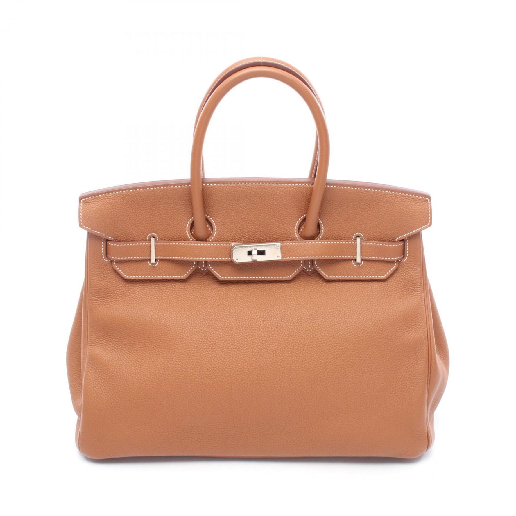 Hermes Hermès Birkin 35 Handbag, Leather Togo Togo, Women's, Brown, 027767CK