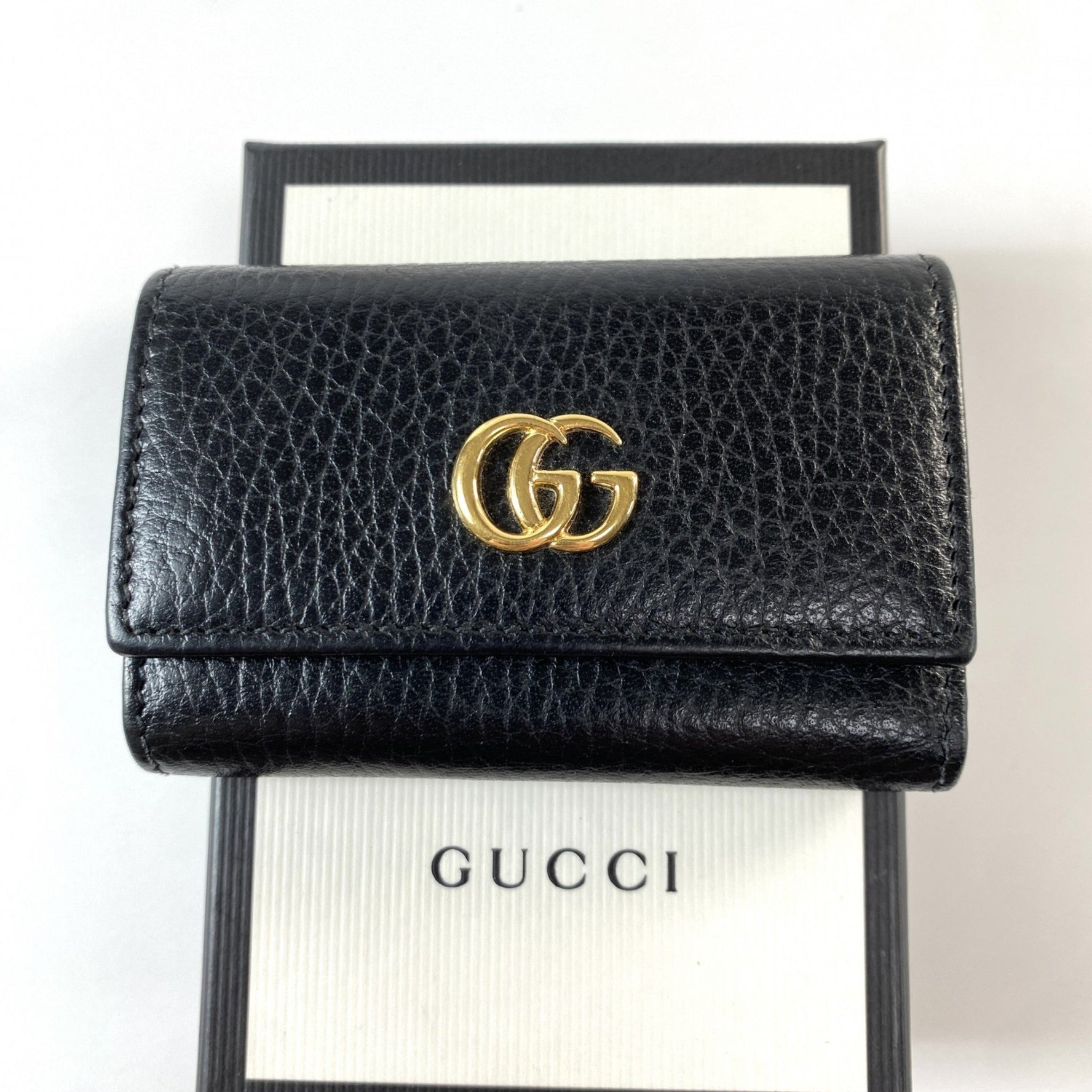 Gucci GG Marmont Leather Key Case with 6 Rings