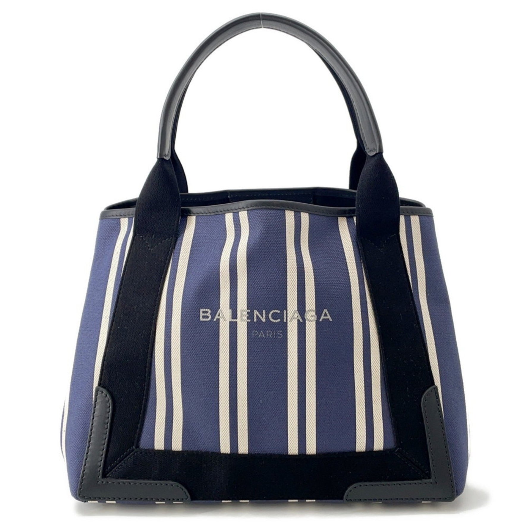 Balenciaga Cabas S Tote Bag Stripe