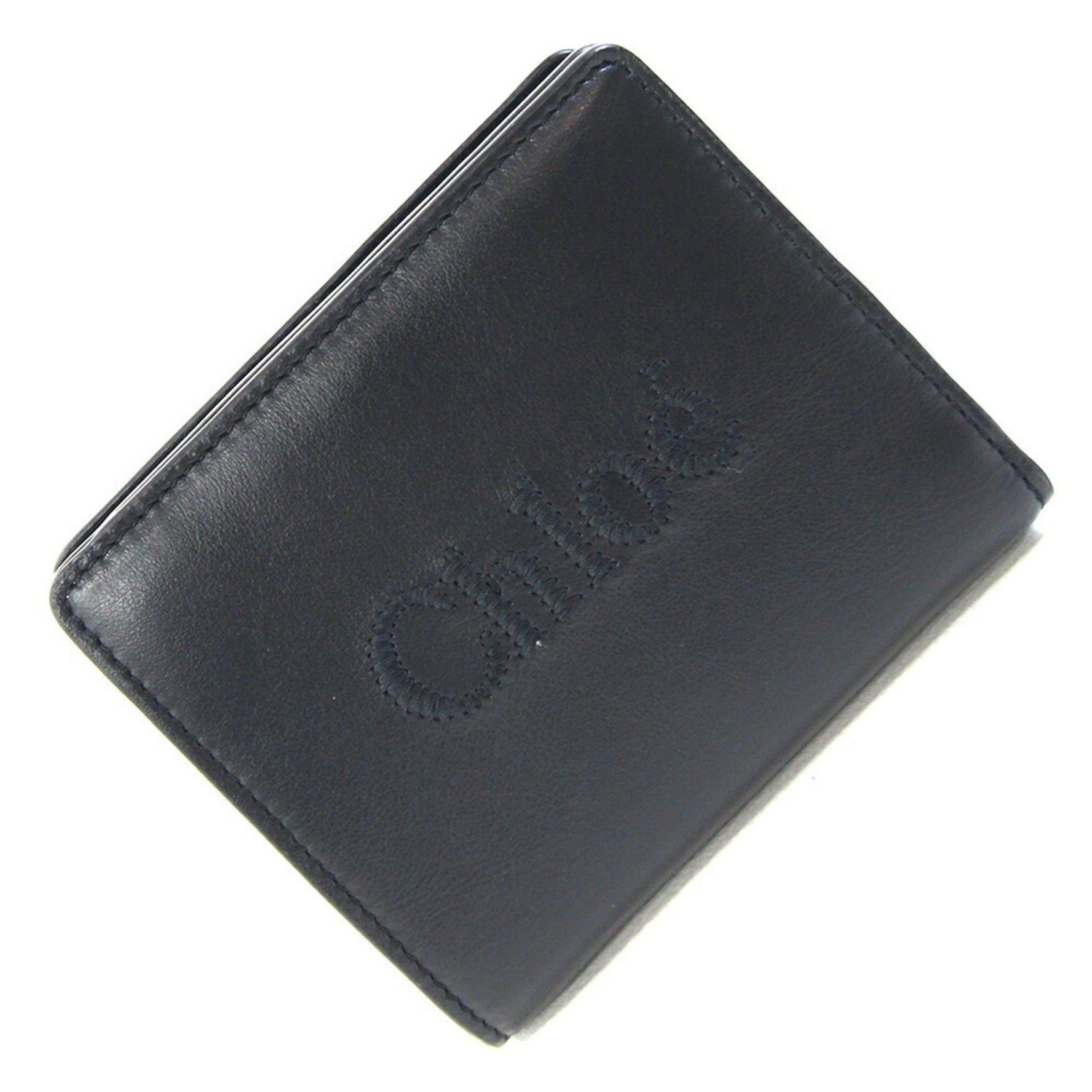 Chloé Chloe Sense Bifold Wallet Leather Mini