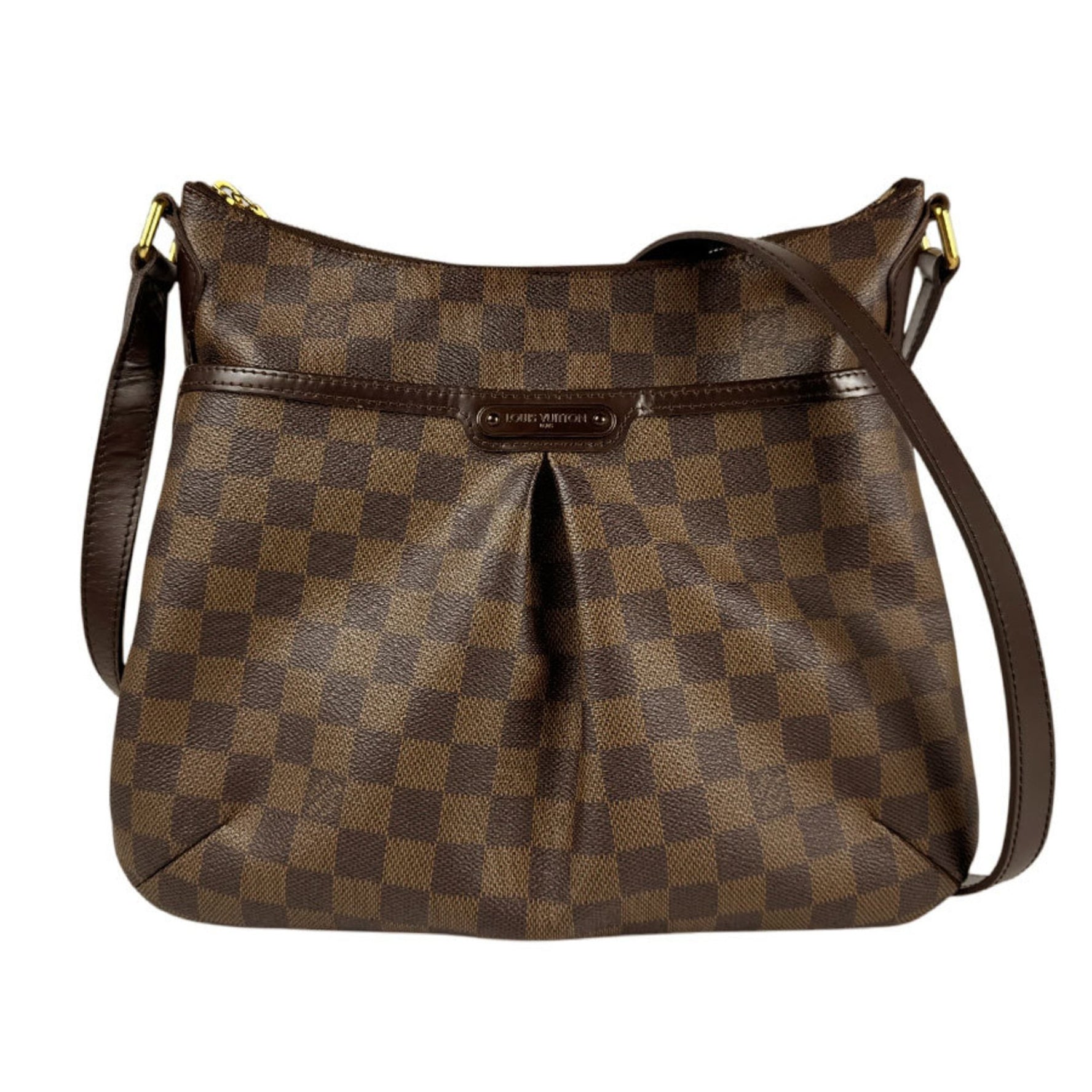 Louis Vuitton LOUIS VUITTON Shoulder Bag Damier Bloomsbury PM Canvas Brown Gold Men's Women's N42251 z3324