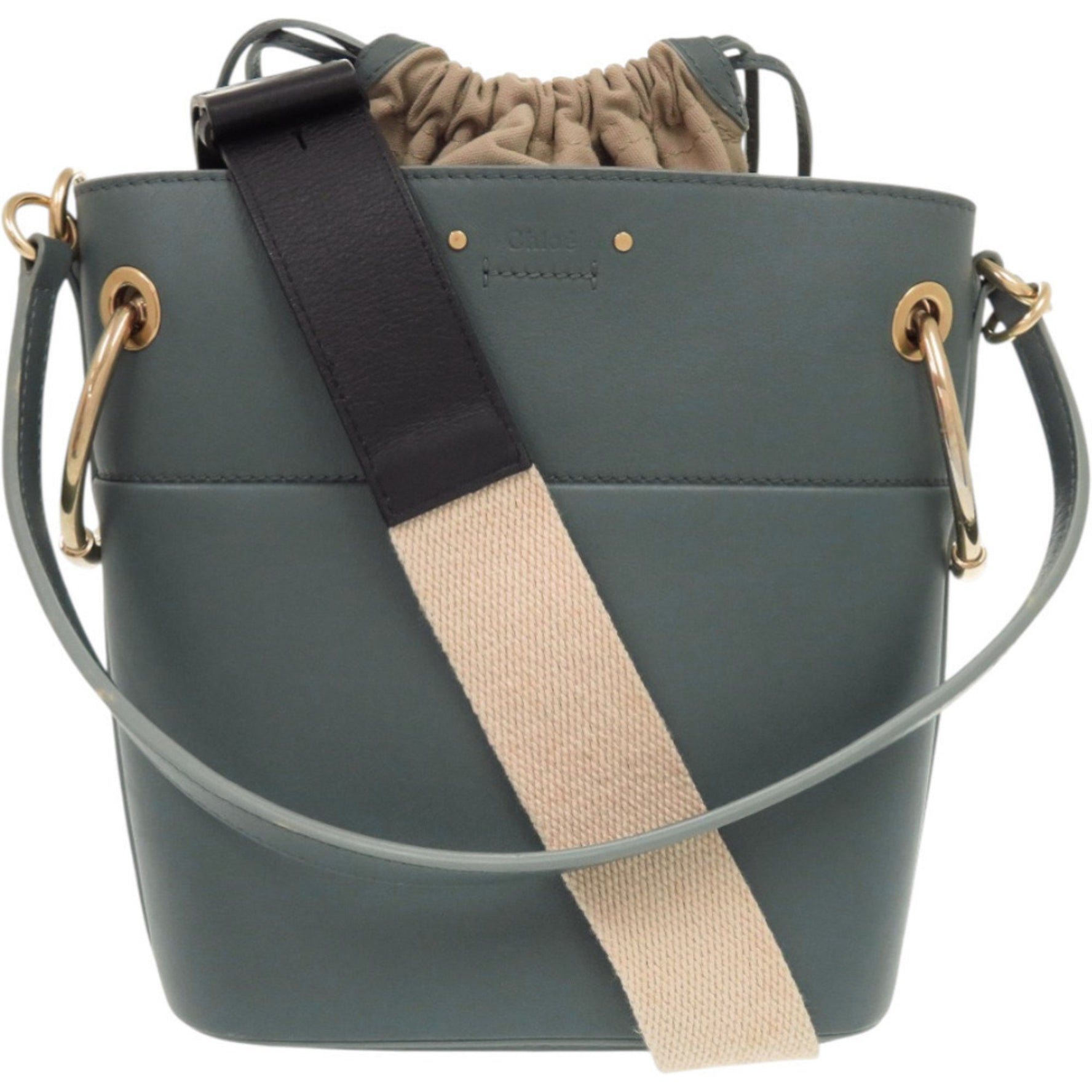 Chloé Like new Chloe Roy Mini Bucket 01-19-75-65 leather handbag 0609