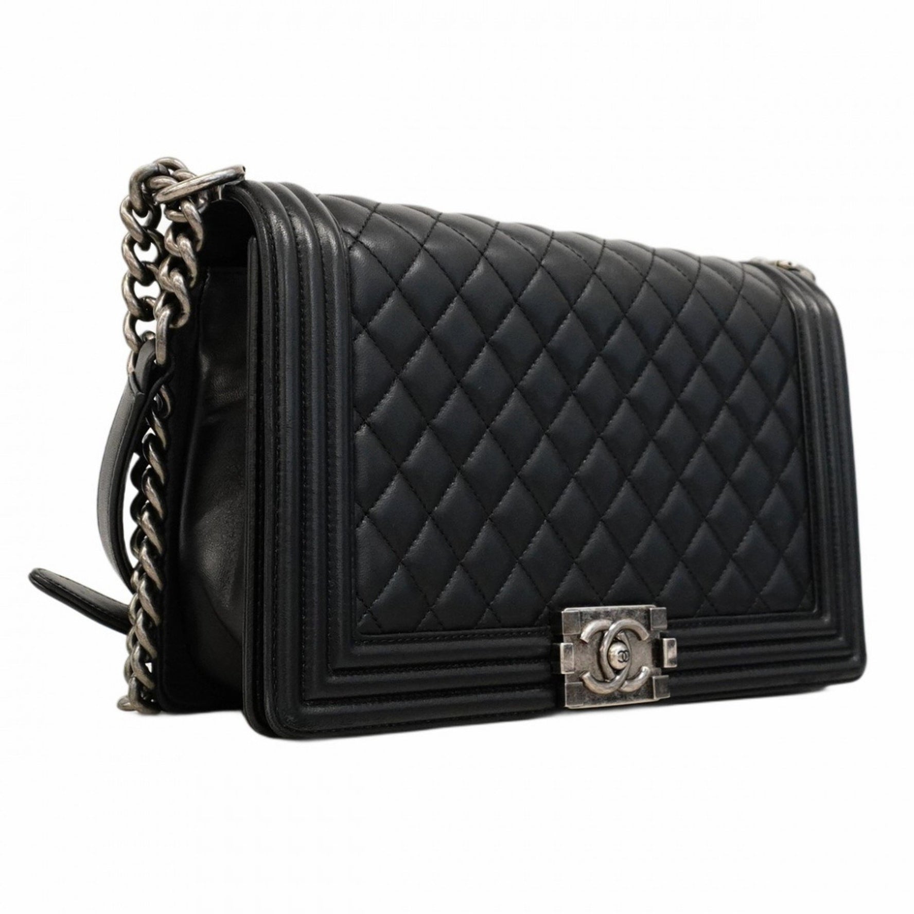 Chanel Shoulder Bag Boy Chain Lambskin