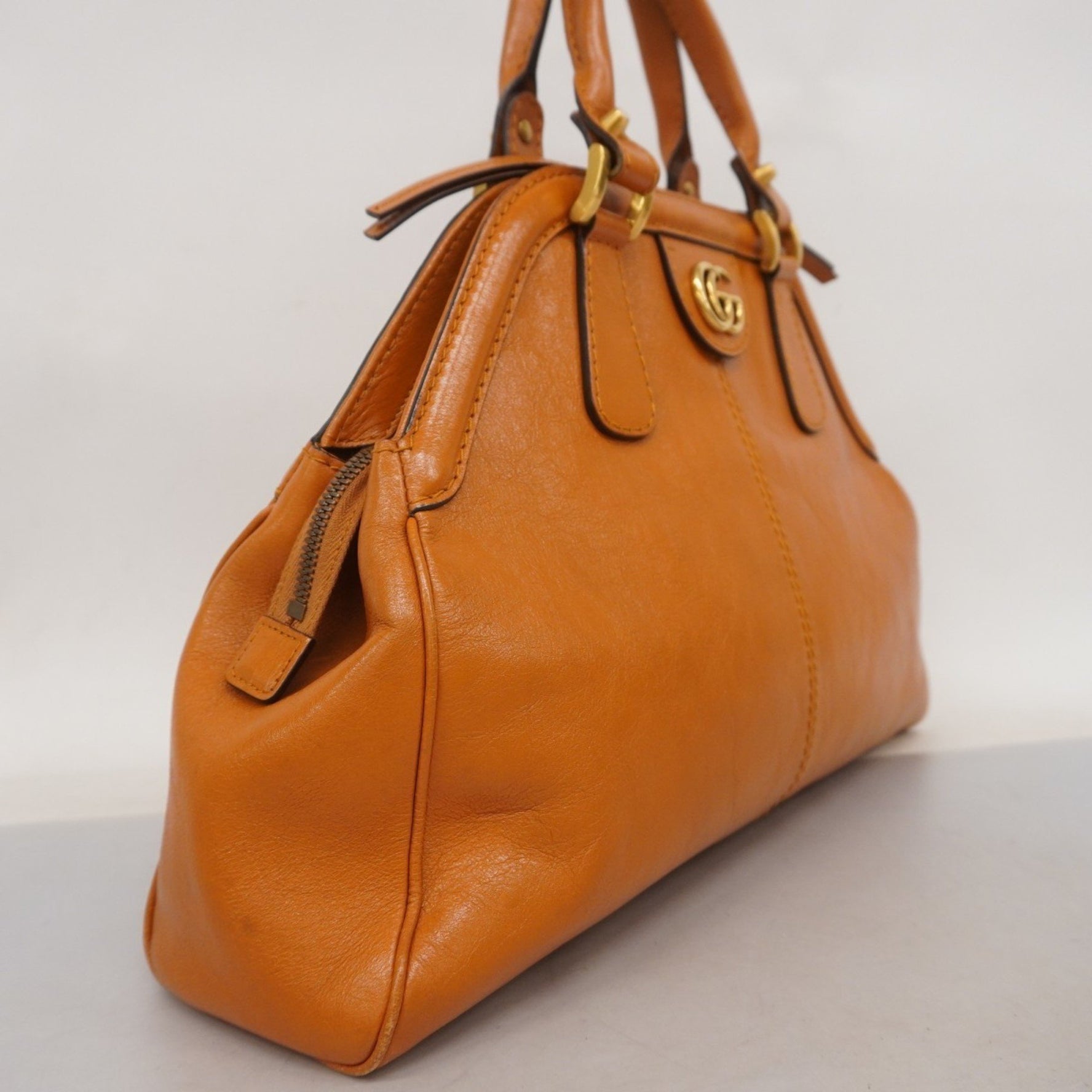 Gucci Liber handbag light brown leather, bag