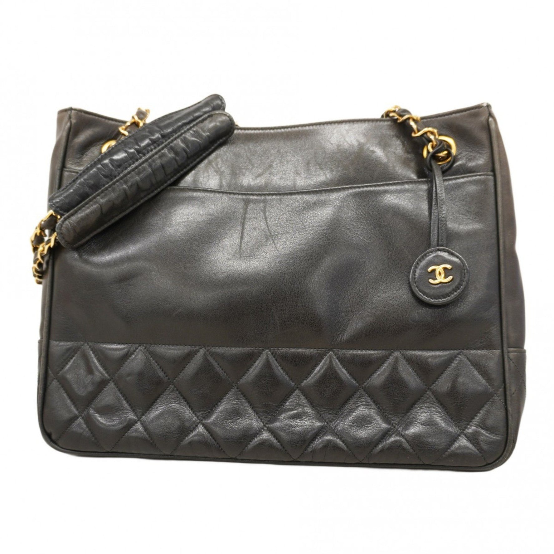 Chanel Matelasse Shoulder Bag with Chain Bag, Lambskin