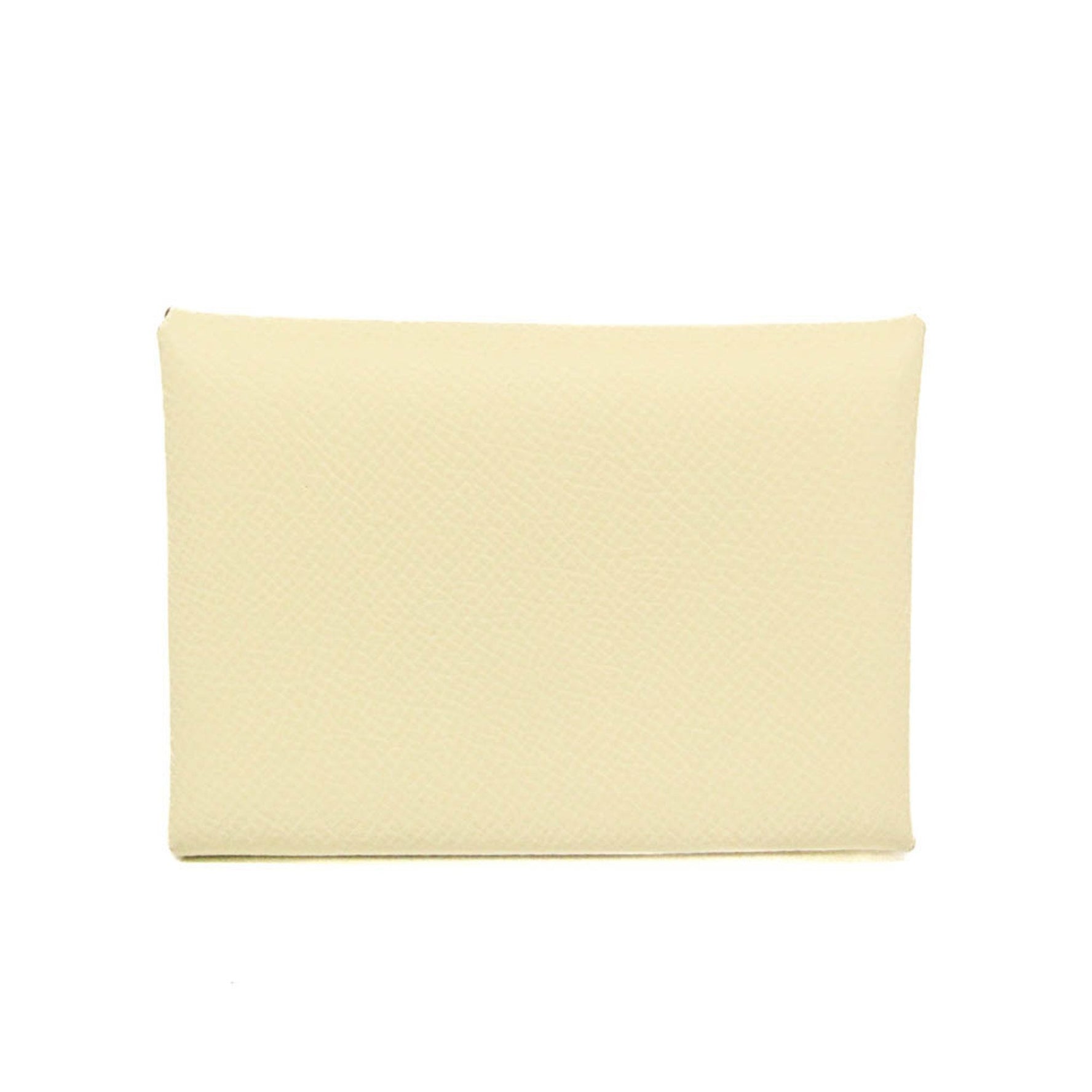 Hermes Calvi Duo Chevre Epsom Leather Card Case
