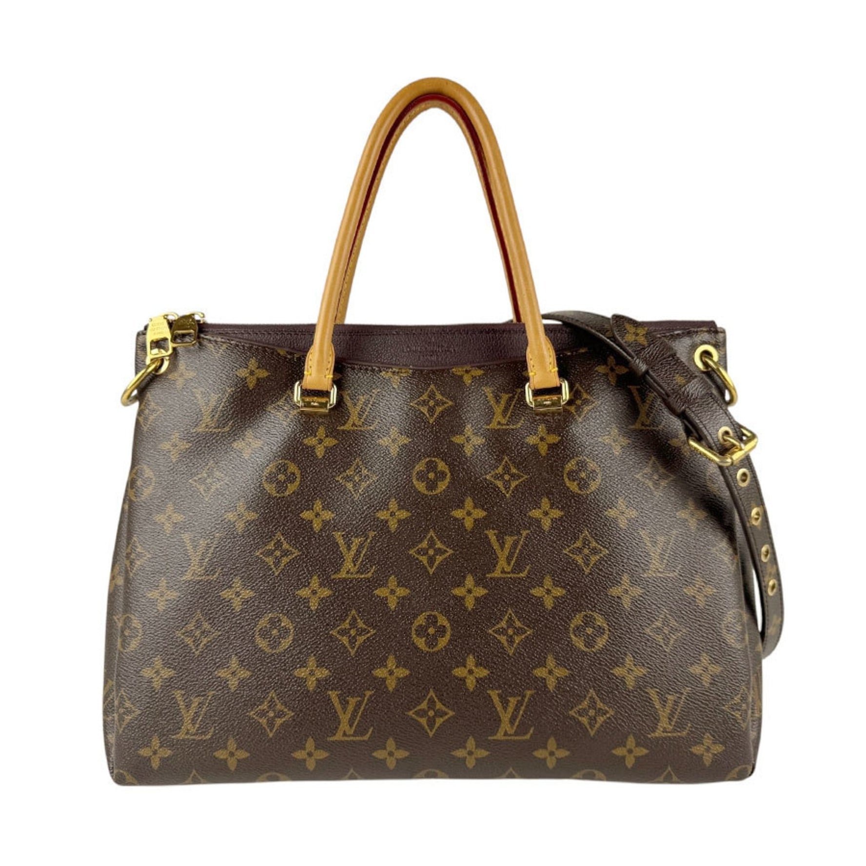 Louis Vuitton Monogram Pallas BB Shoulder Bag/Handbag in Canvas, Aurore