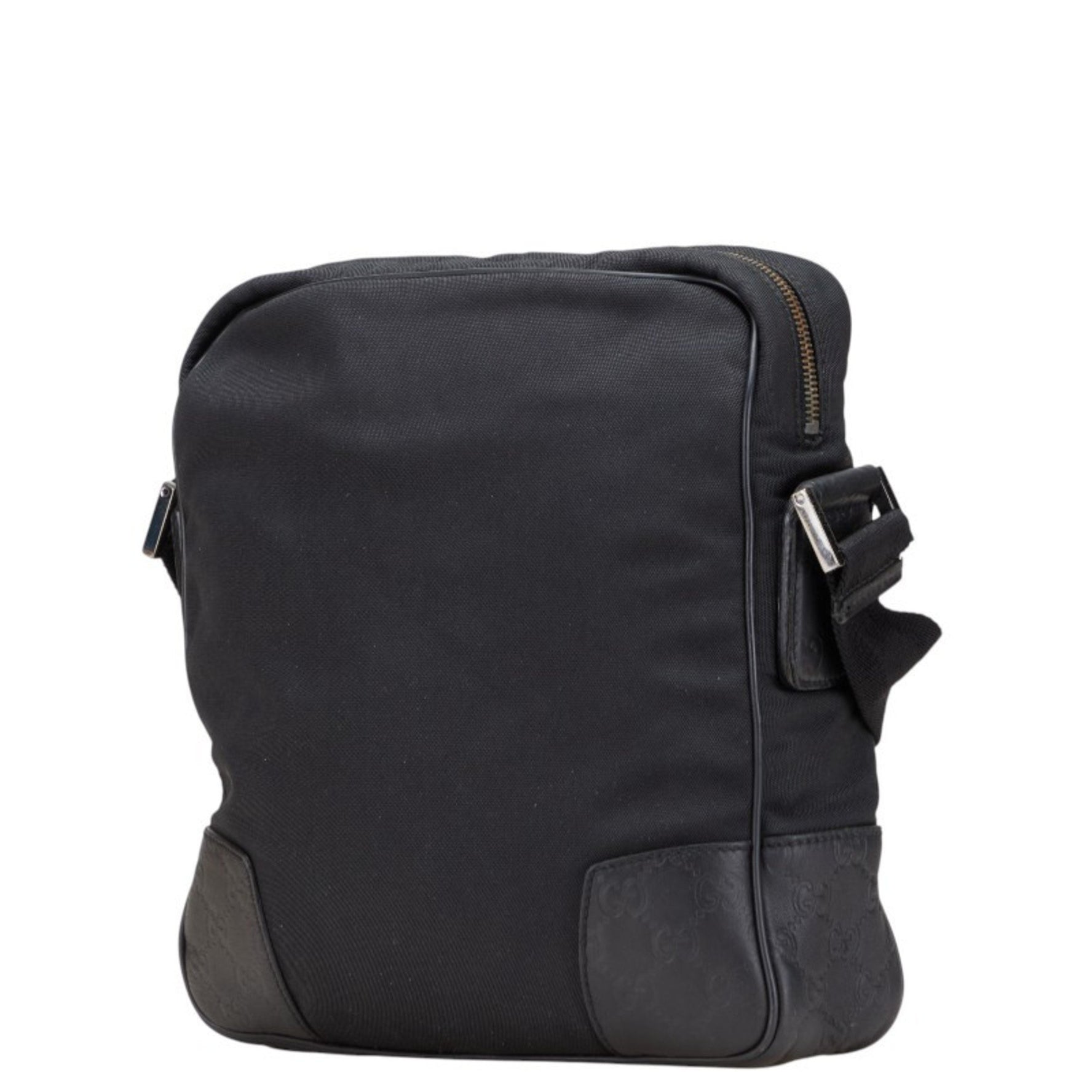 Gucci Guccissima Shoulder/Crossbody Bag Nylon and Leather