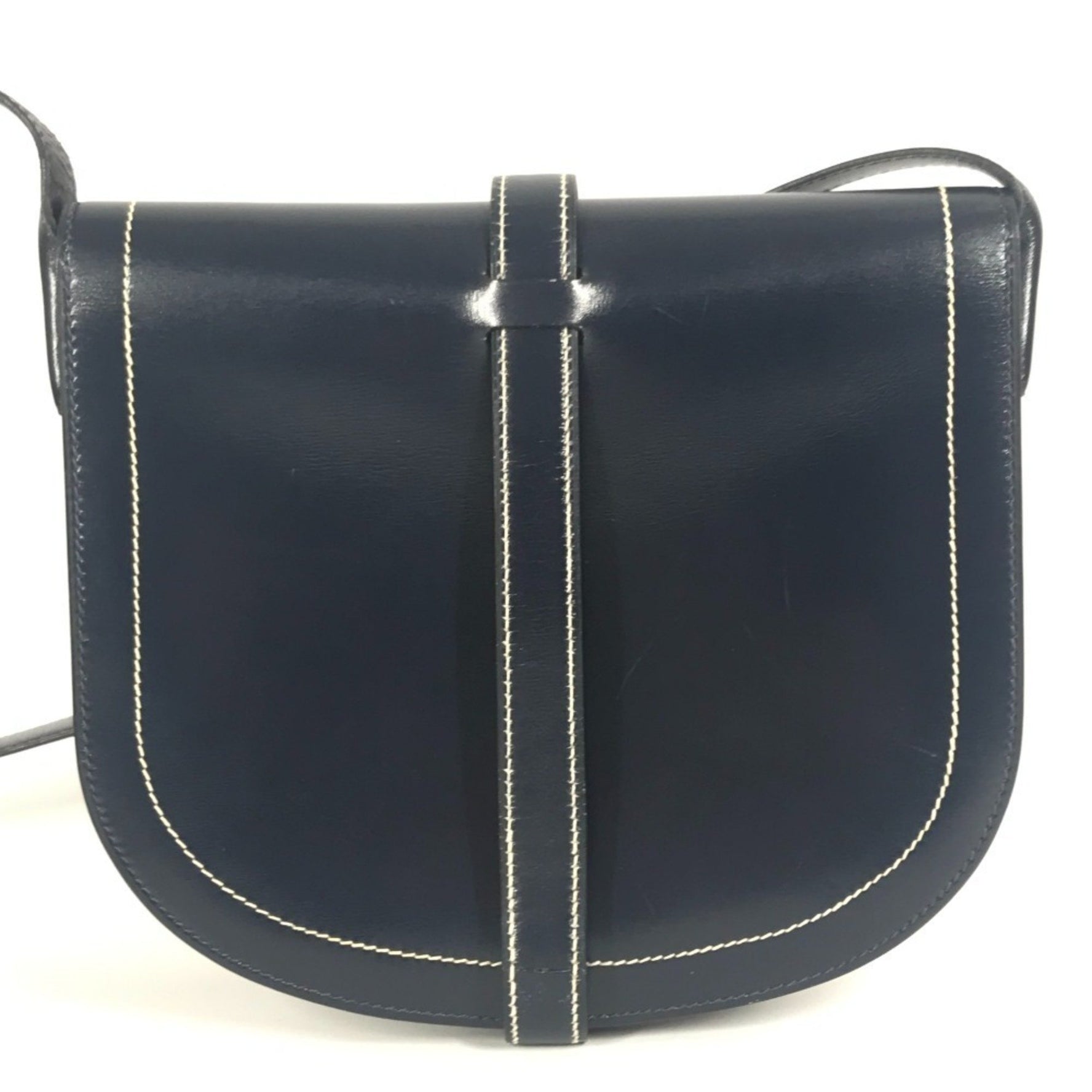 HERMES Vintage Gallopard Shoulder Bag, Crossbody Pochette, Flap Leather, Men's/Women's