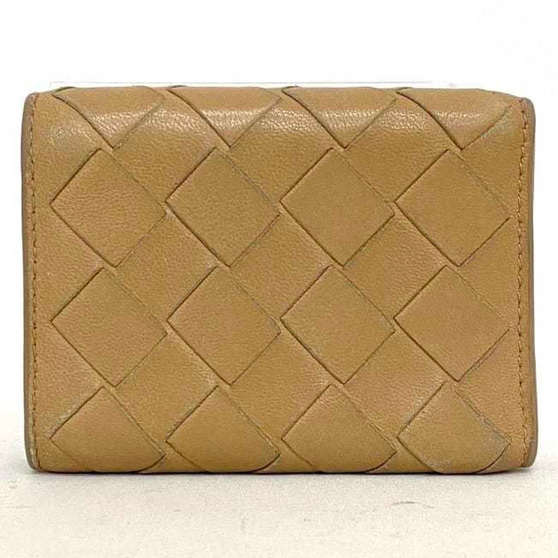 Bottega Veneta Trifold Wallet Intrecciato Compact Leather BOTTEGA VENETA