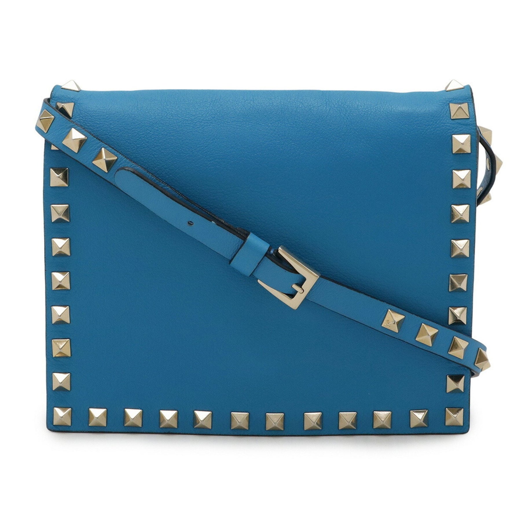 Valentino Garavani Rockstud Shoulder Bag/Clutch Bag in Leather
