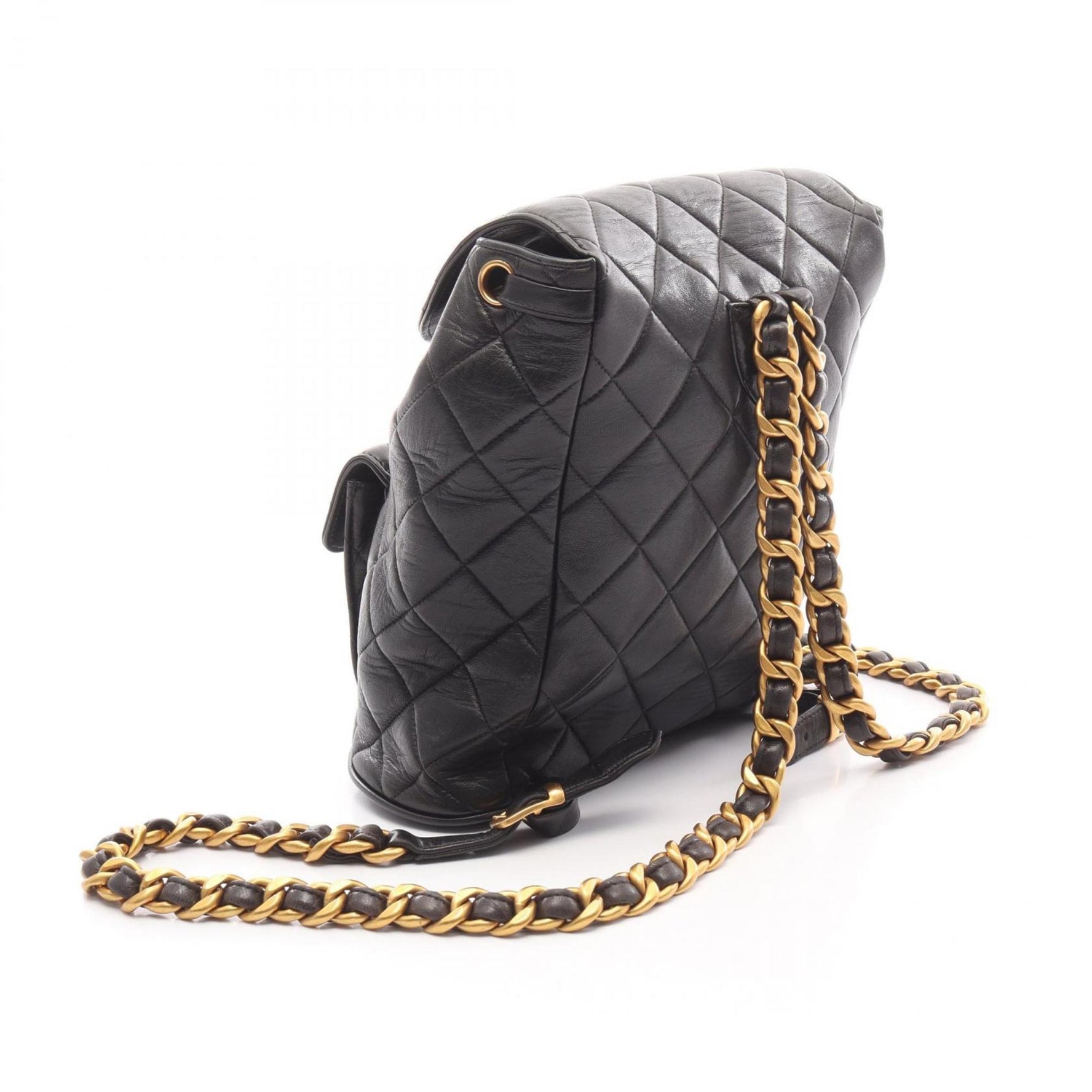 CHANEL Matelasse Backpack Bag in Lambskin Leather