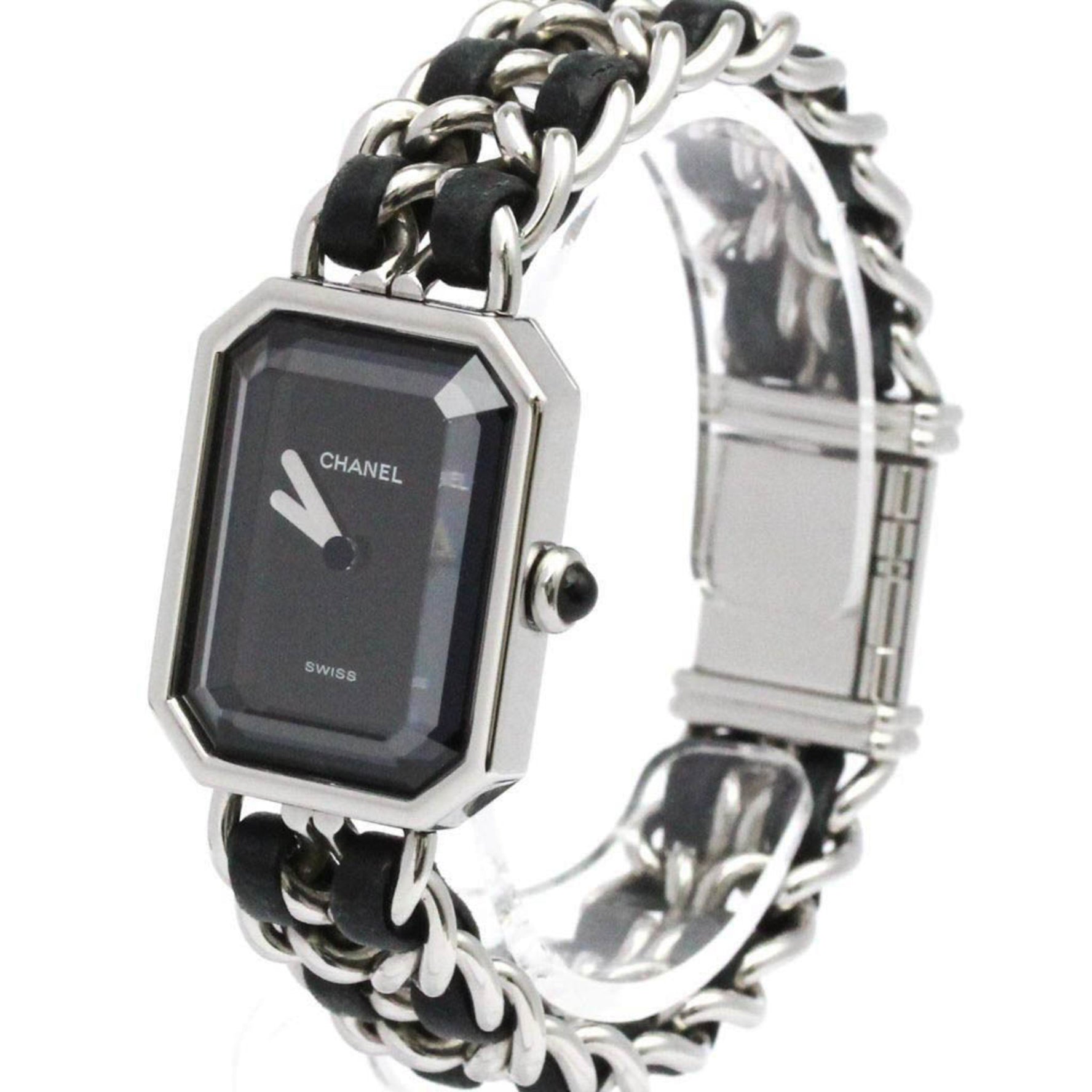 CHANEL Premiere M Size Steel Quartz Ladies Watch Polished