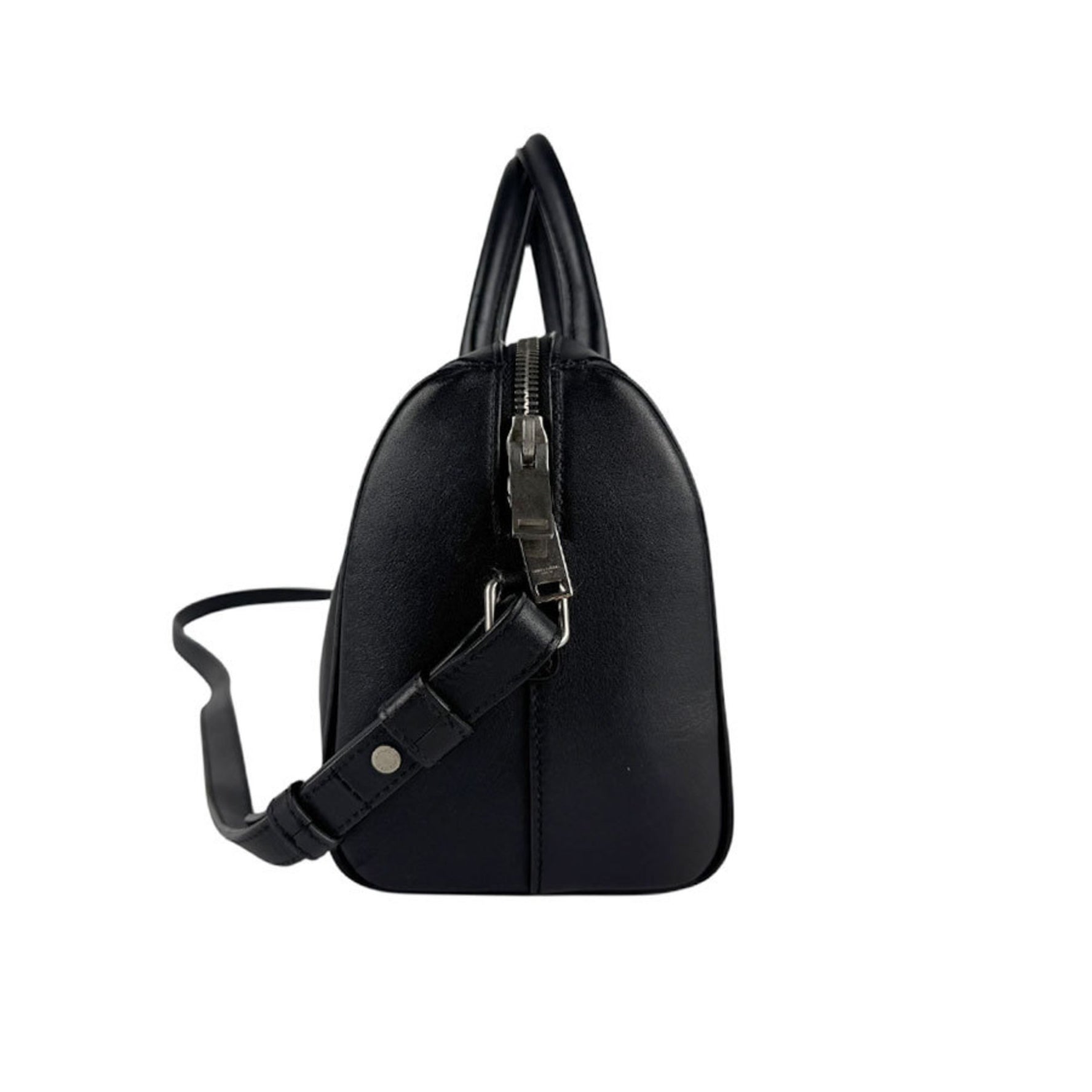 Saint Laurent Baby Duffle Handbag Shoulder Bag in Black Leather, Women's, z6690