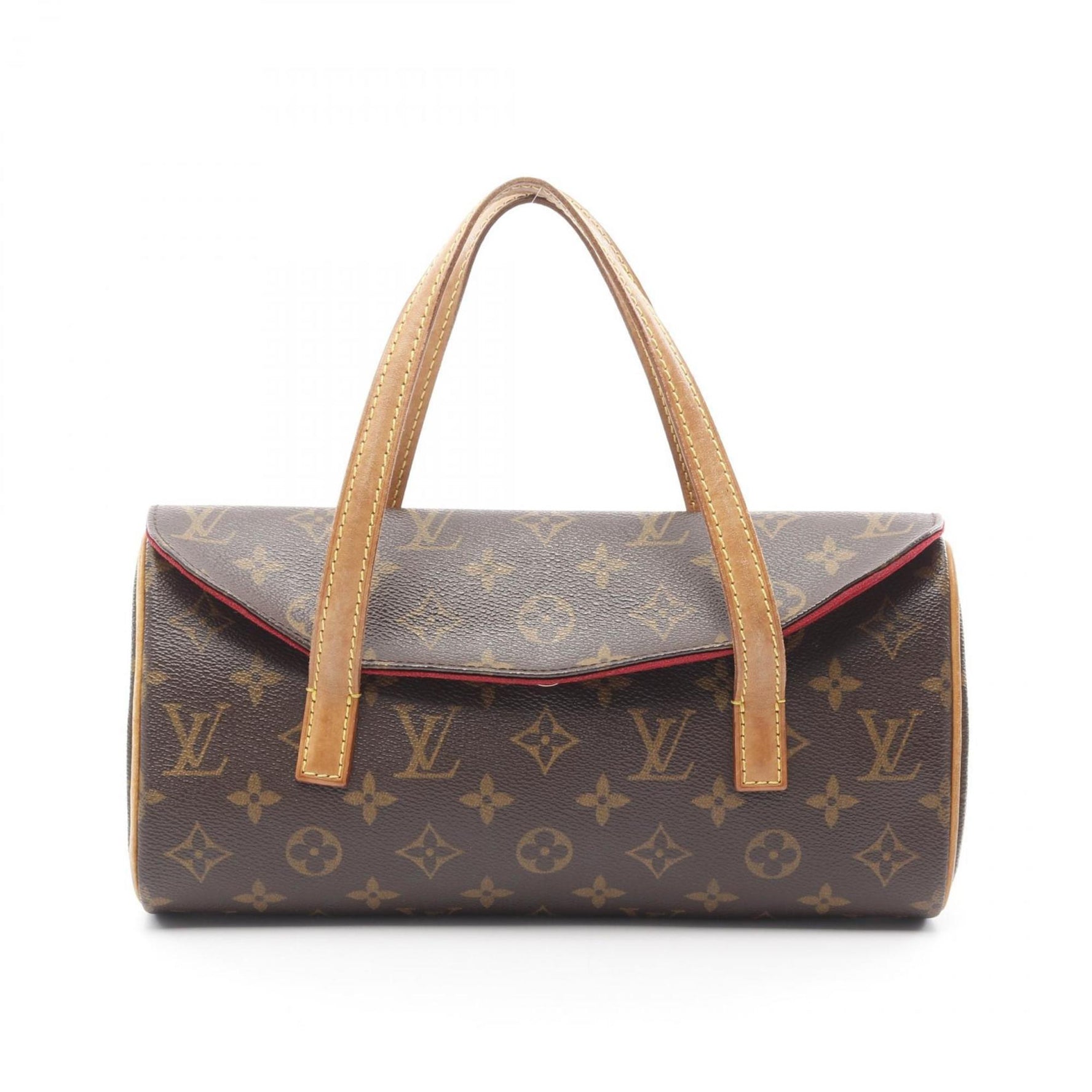 Louis Vuitton Sonatine Monogram Handbag, Coated Canvas and Leather