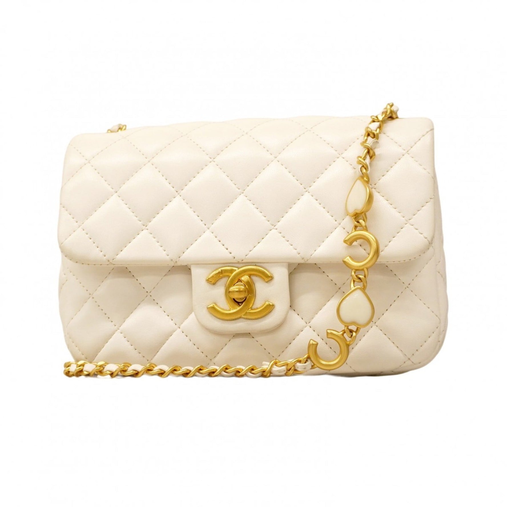 Chanel Matelasse Shoulder Bag with Chain Bag, Lambskin
