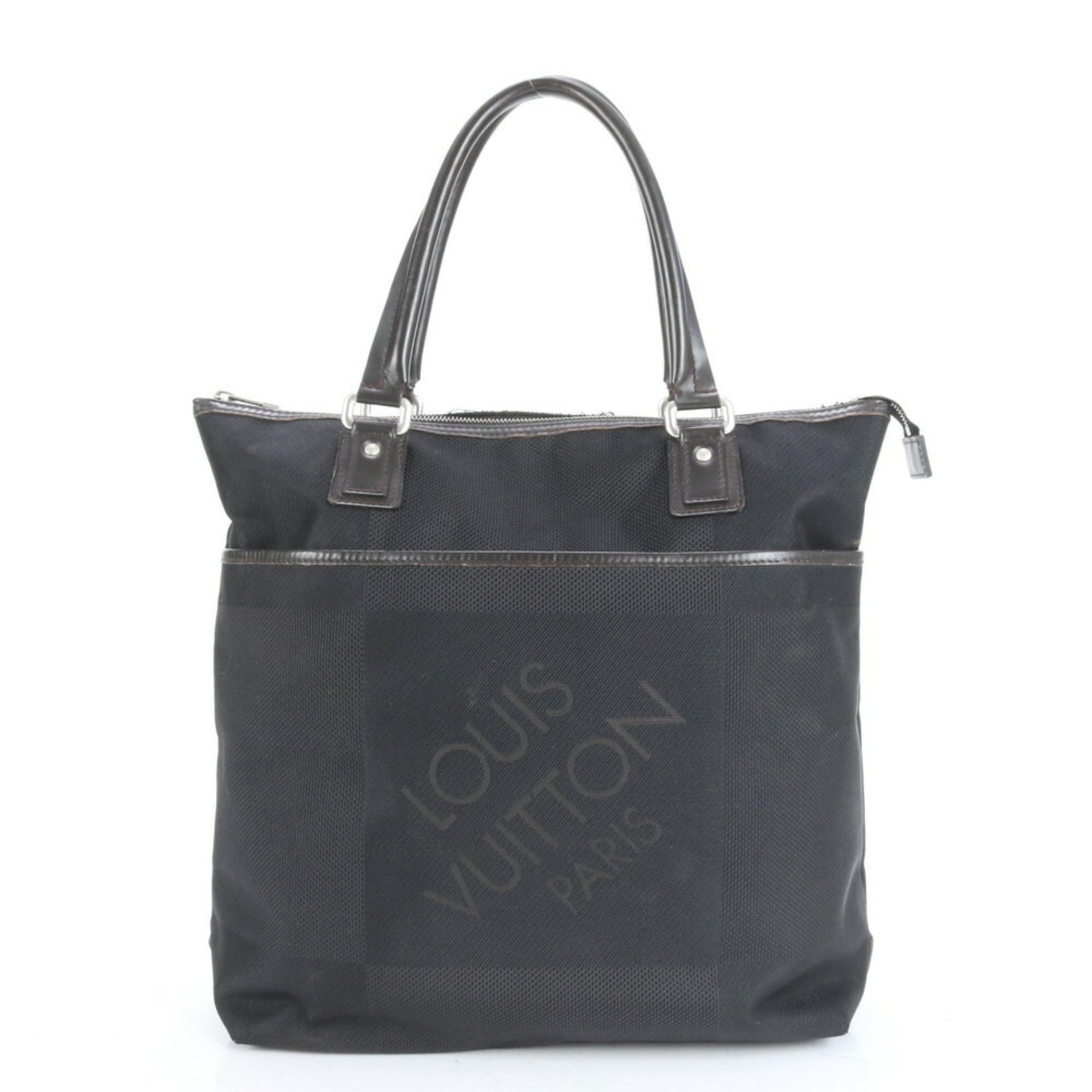 Louis Vuitton Damier Geant Cougar M93085 Leather Shoulder Bag Noir RCE CO5-3
