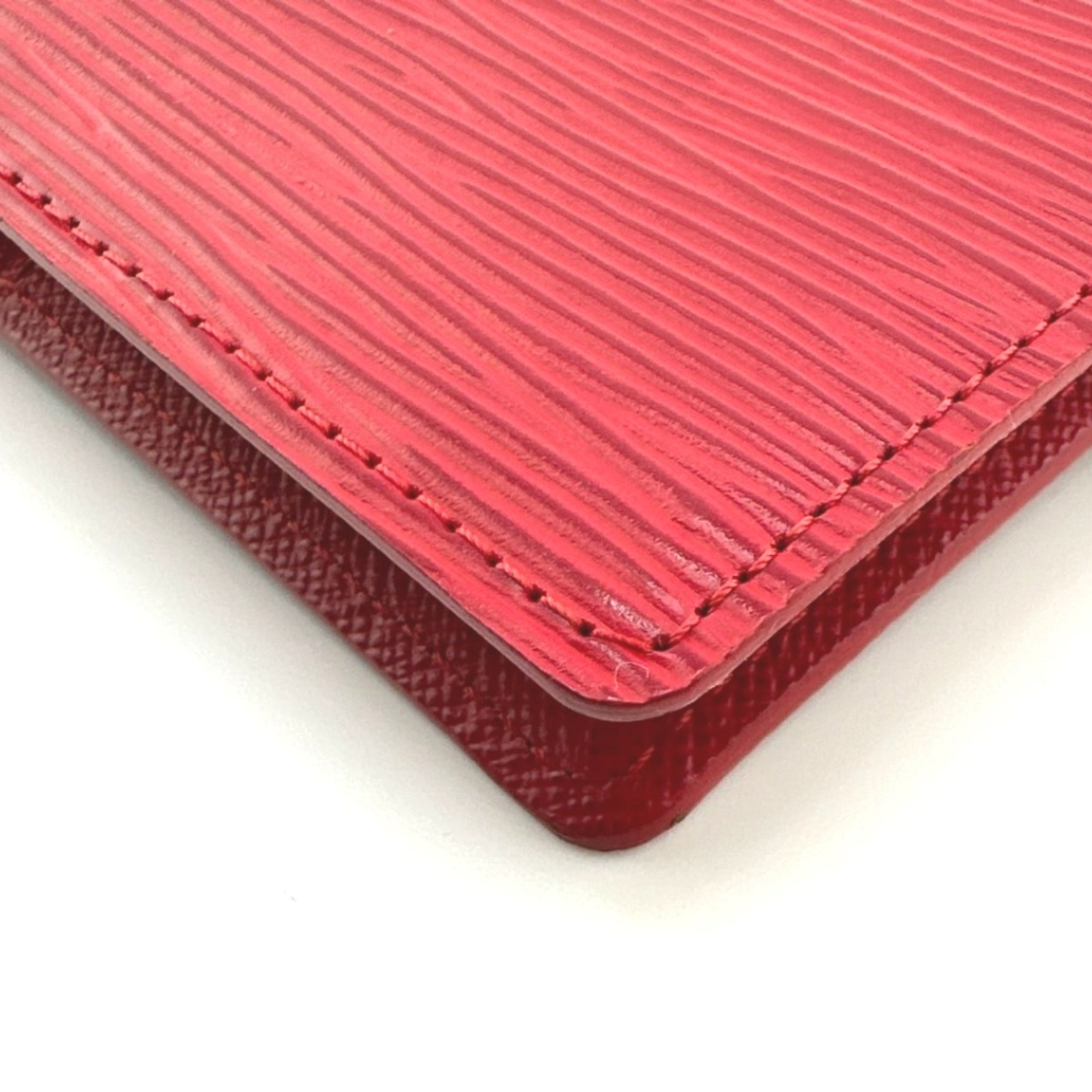 Louis Vuitton LOUIS VUITTON Notebook Cover Epi Agenda PM Leather R2005E Red LV