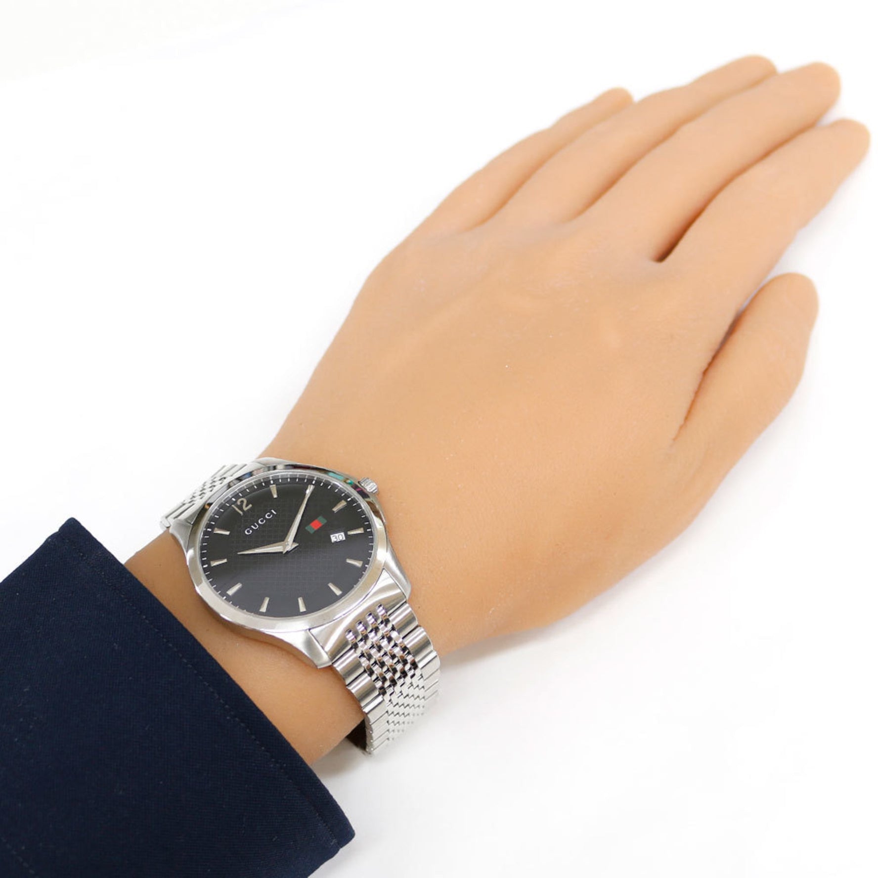 Gucci G Timeless Watch Stainless Steel 126.3 Quartz Men's GUCCI