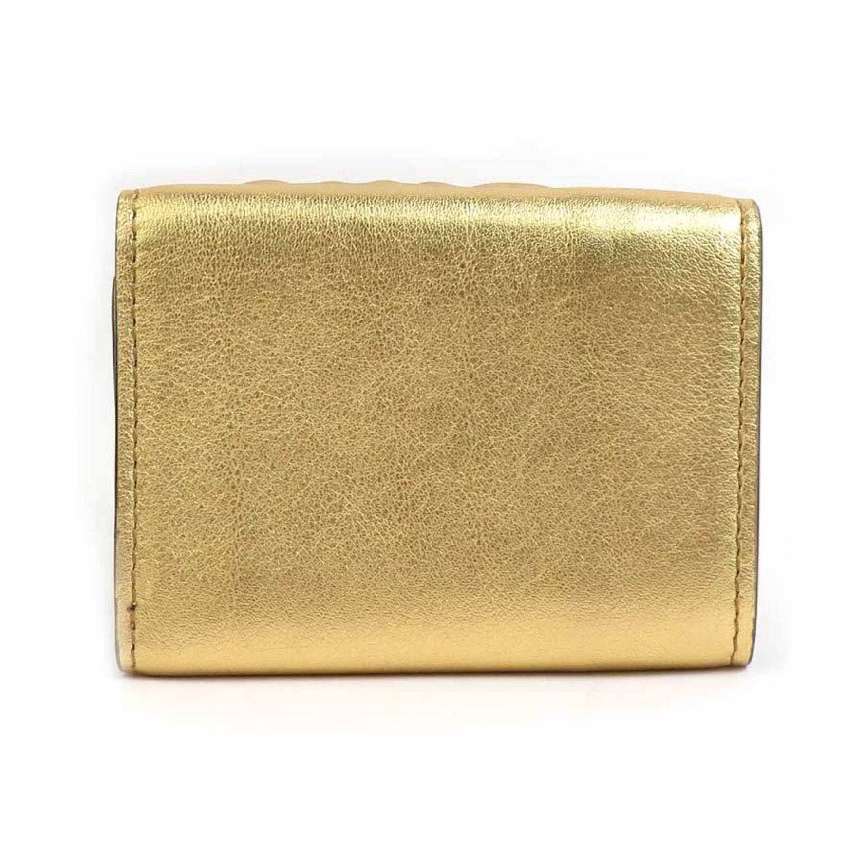 FENDI Tri-fold Wallet Leather Men's