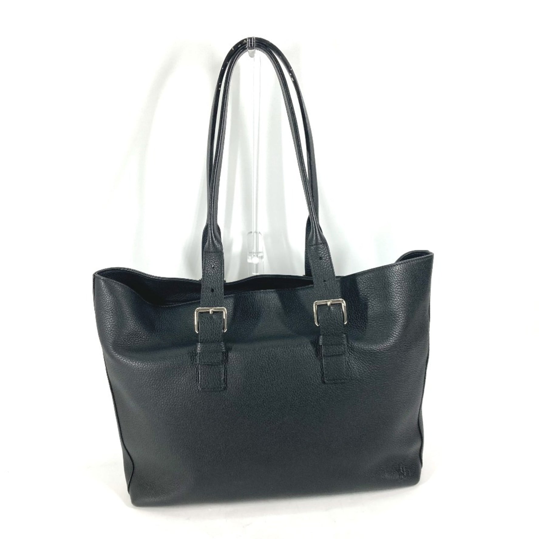 Louis Vuitton Shoulder Bag Cabas Voyage Tote Taurillon Leather Noir Black