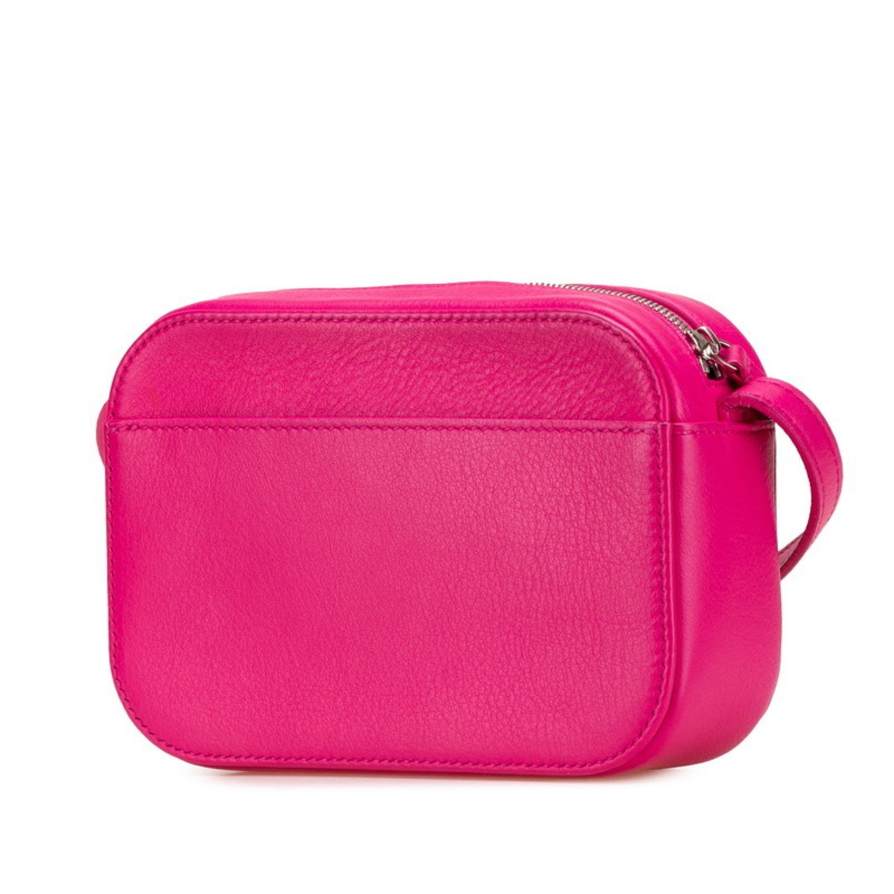 Balenciaga Everyday Crossbody Shoulder Bag/Camera Bag Pink Leather Women's BALENCIAGA
