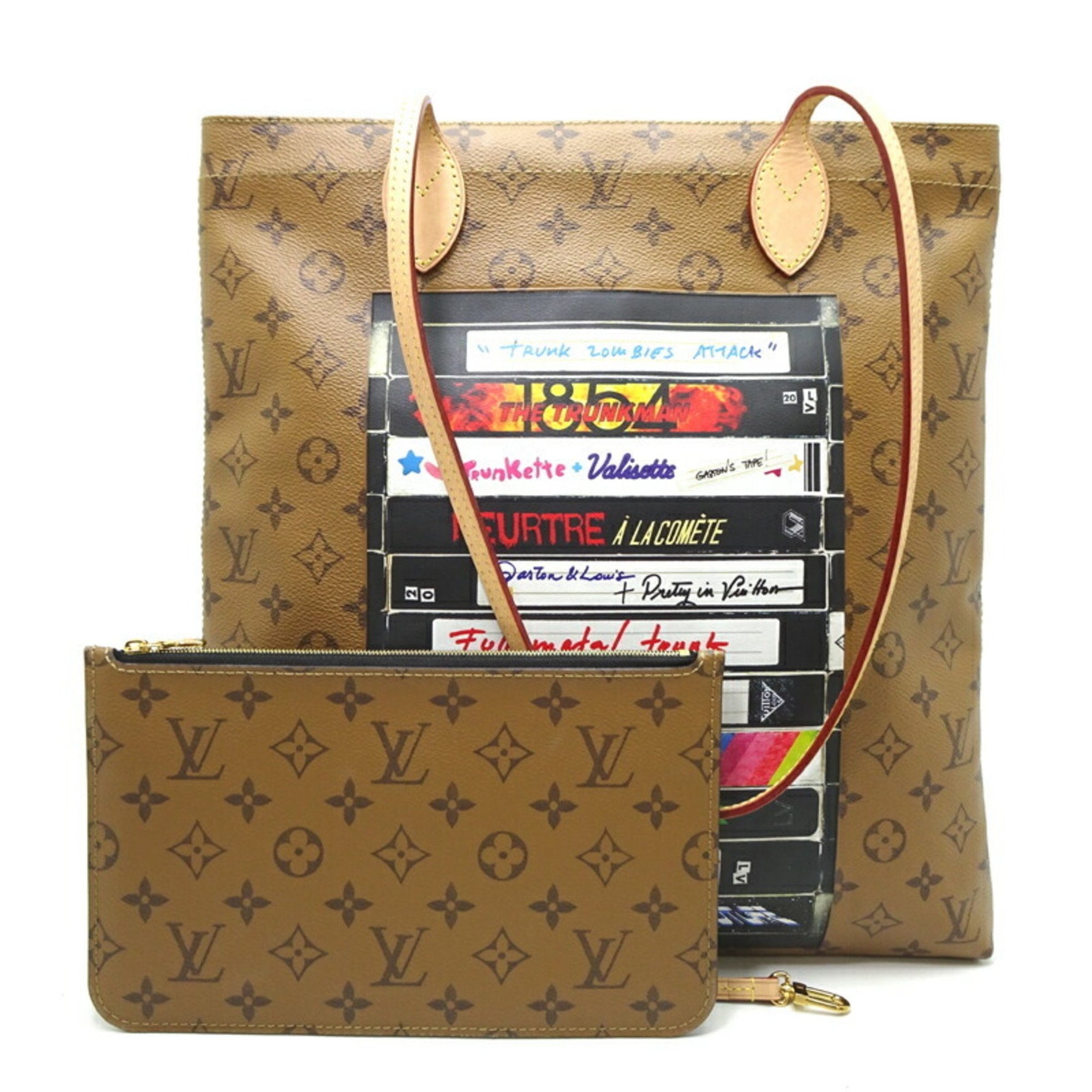 Louis Vuitton Carry It Tote Bag Monogram Reverse