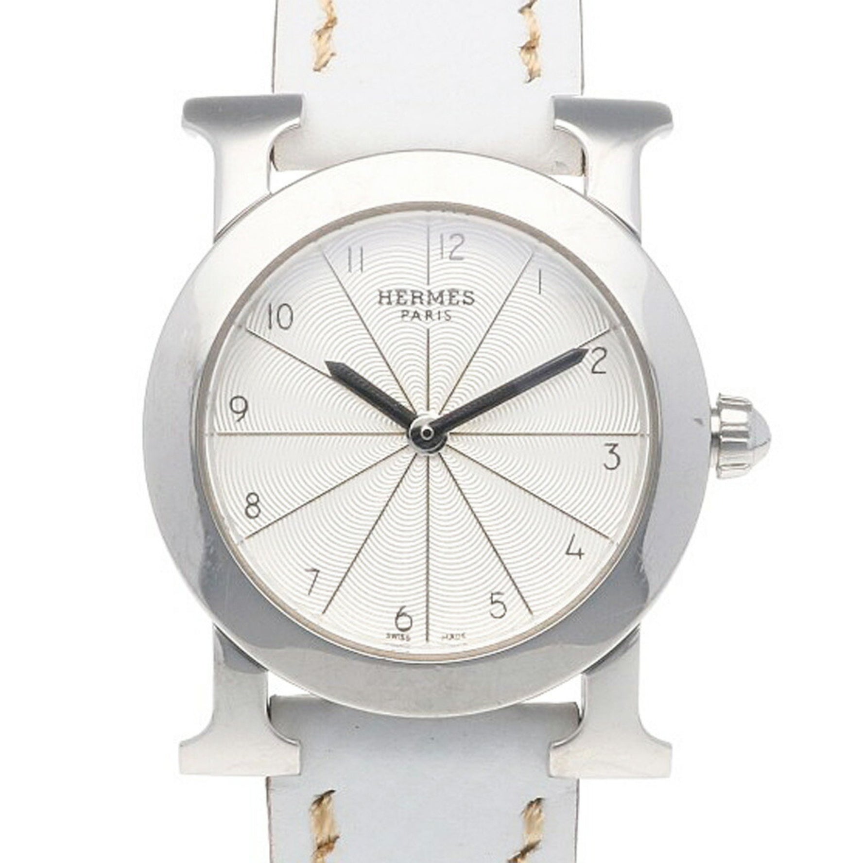 Hermes Watch Ronde Wristwatch Stainless Steel HR1.210 Quartz Ladies HERMES