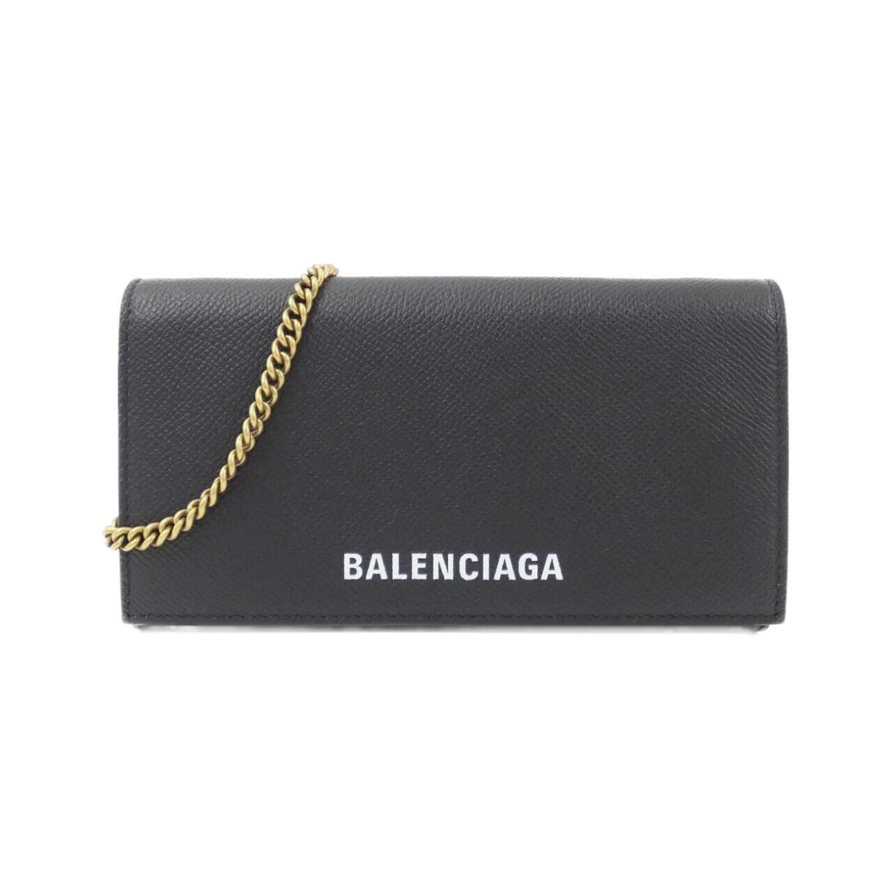 Balenciaga Ville Foun Wallet on Chain 0OTGM