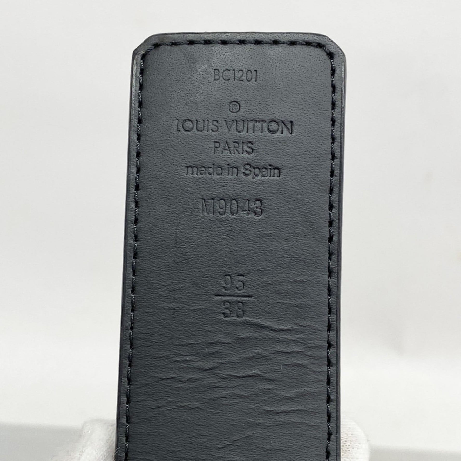 Louis Vuitton Reversible Santur Belt with LV Initials