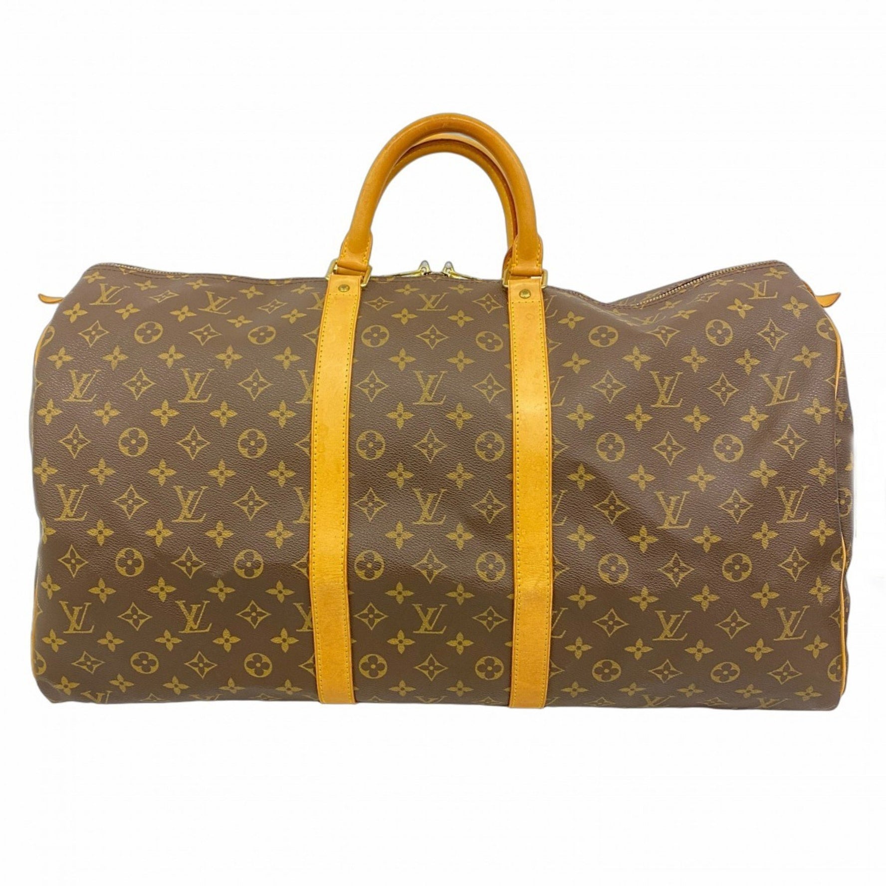 Louis Vuitton Monogram Keepall 55 Boston Bag Men's and