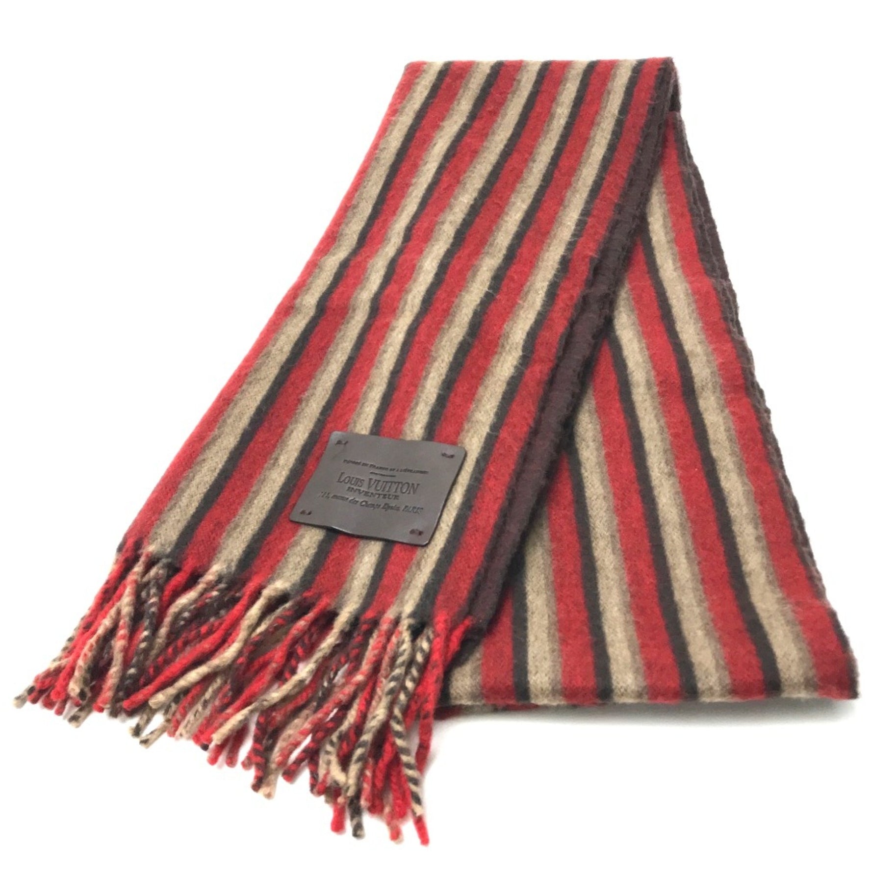 Louis Vuitton Men's Fashion Accessories Scarf Rouge
