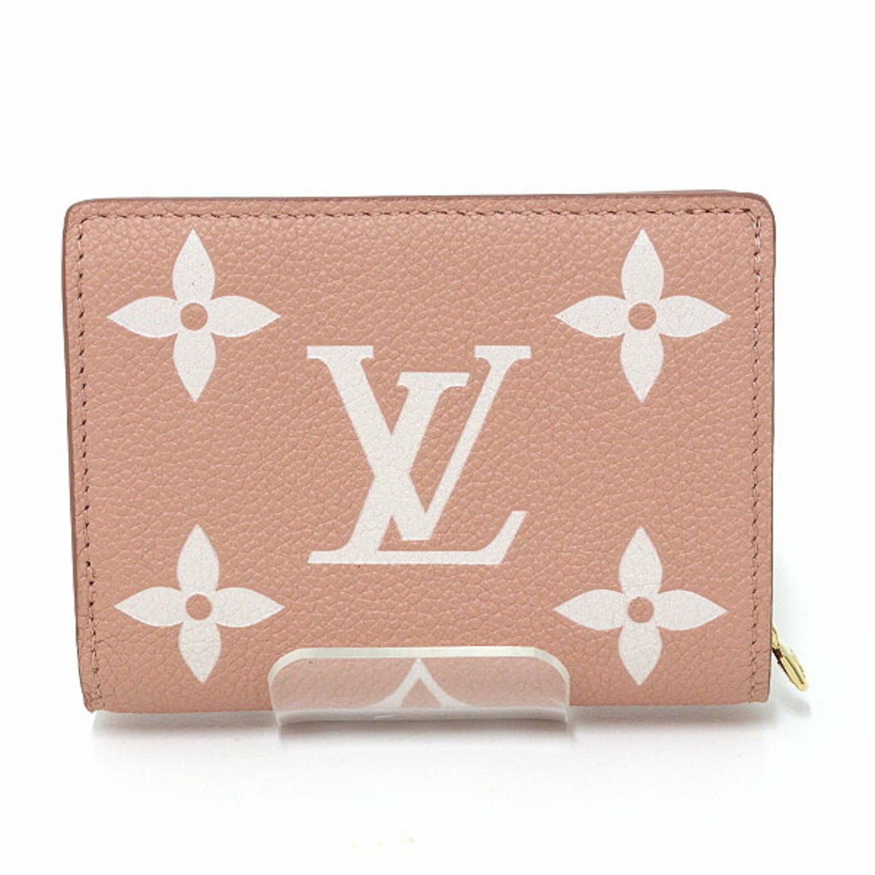 Louis Vuitton Portefeuille-K Monogram Empreinte Leather Pink Small Wallet LV