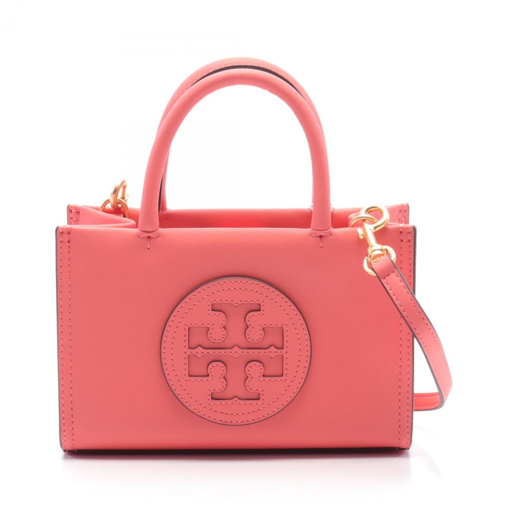 Tory Burch ELLA BIO Tote Bag, Faux Leather, Women's, Pink,