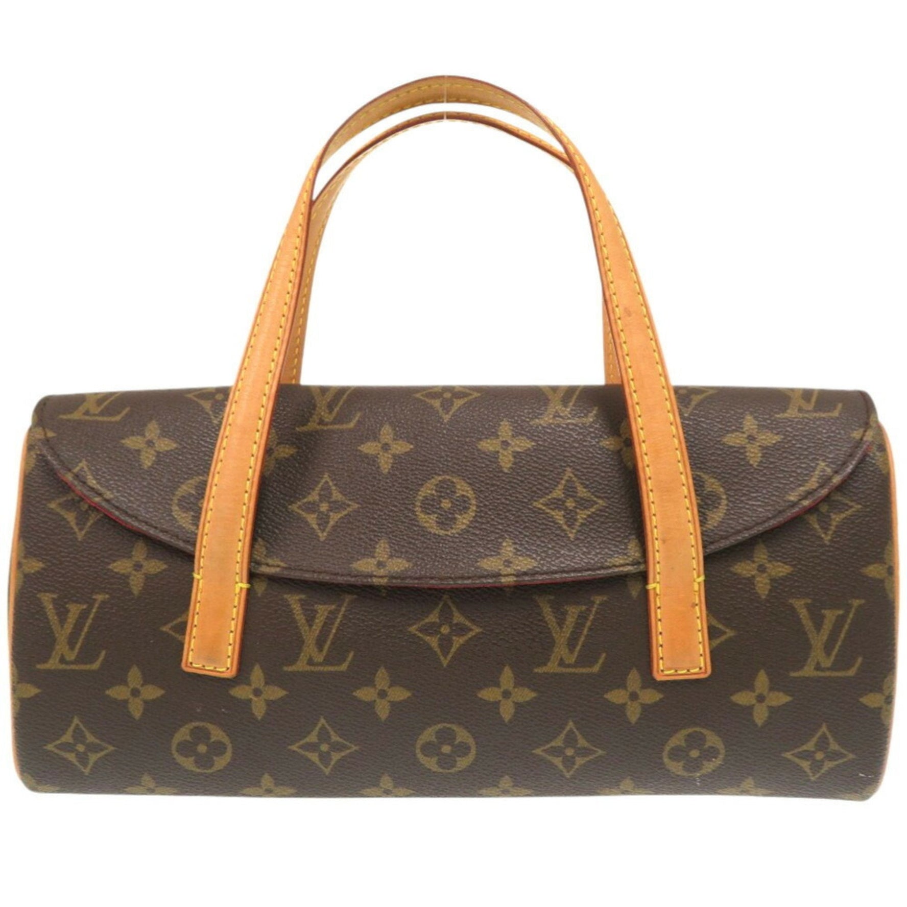 Louis Vuitton Sonatine Monogram Brown Handbag LV 1089
