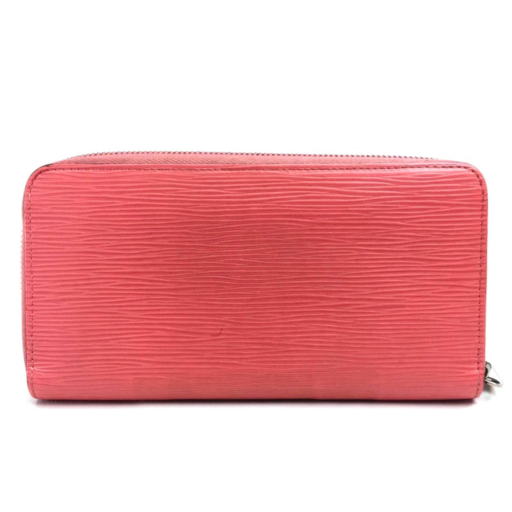 Louis Vuitton Epi Zip Around Long Wallet Long Wallet Corail Based