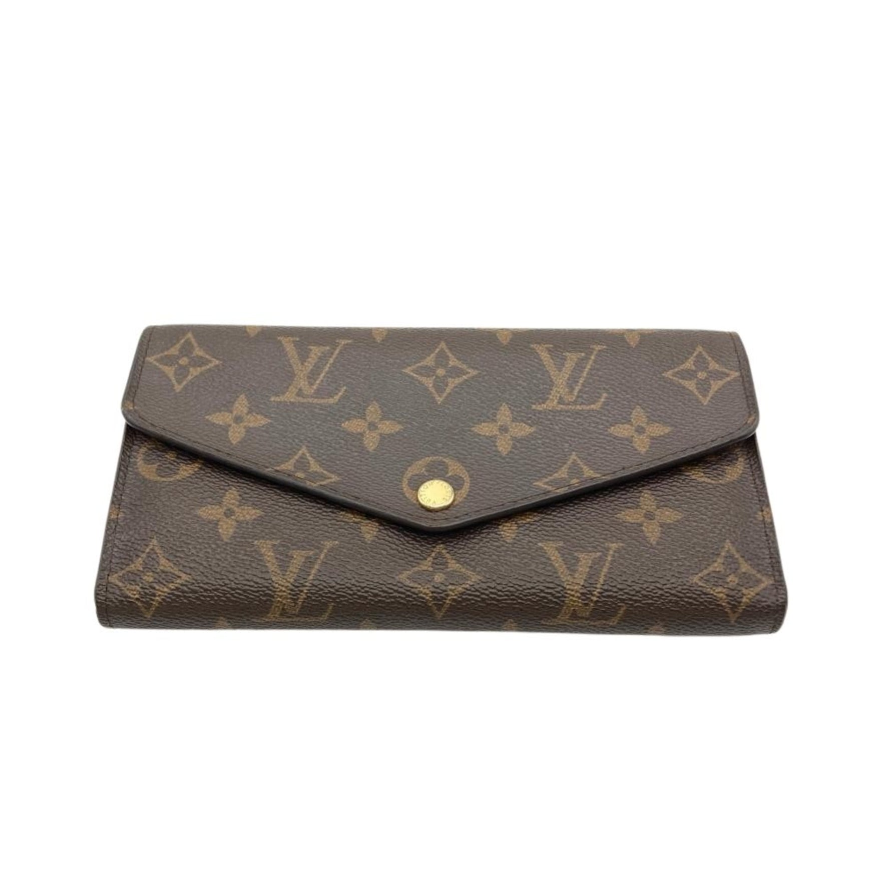 Louis Vuitton Portefeuille Sarah Long Wallet in Monogram Canvas