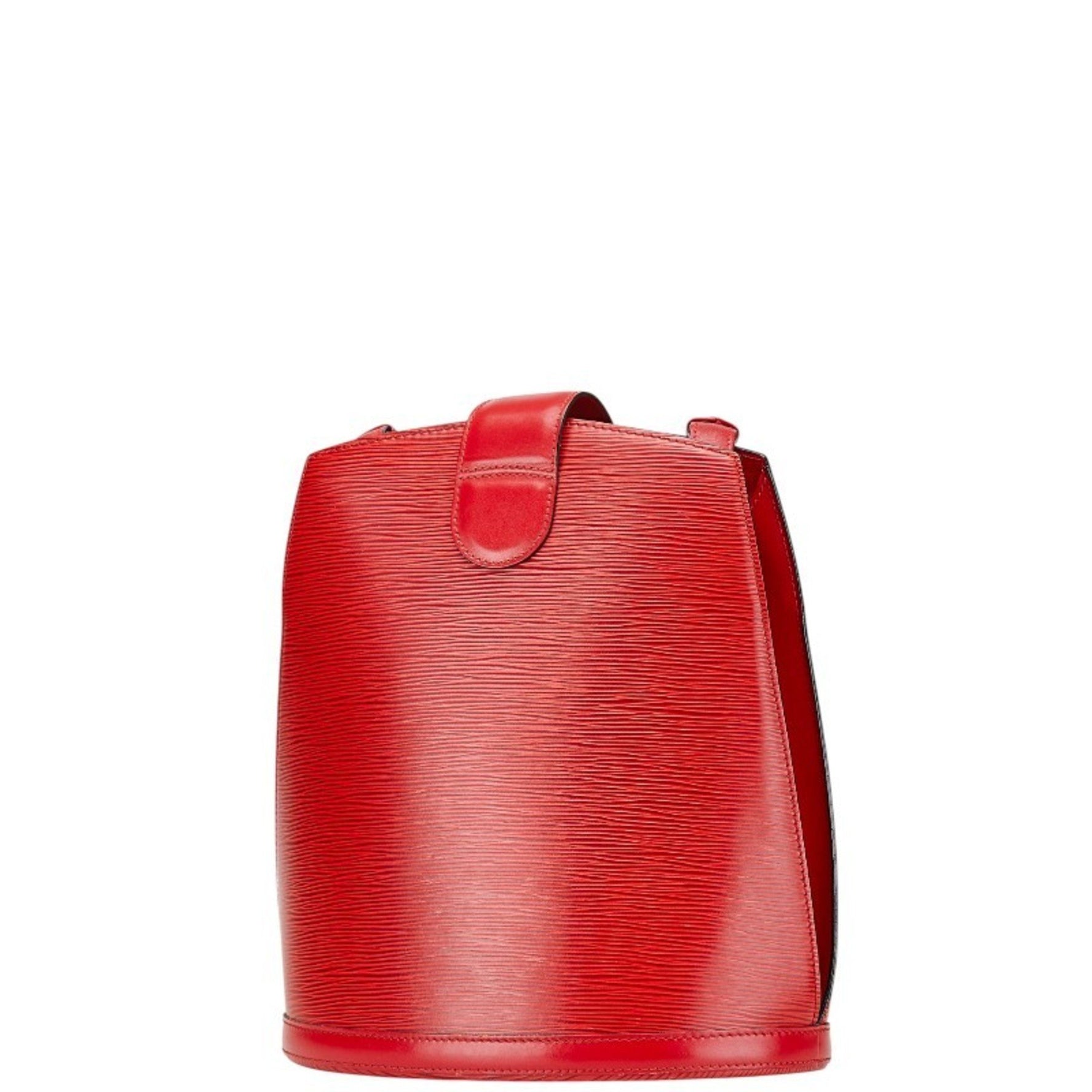 Louis Vuitton Epi Cluny Shoulder Bag Castilian Red Leather LOUIS VUITTON