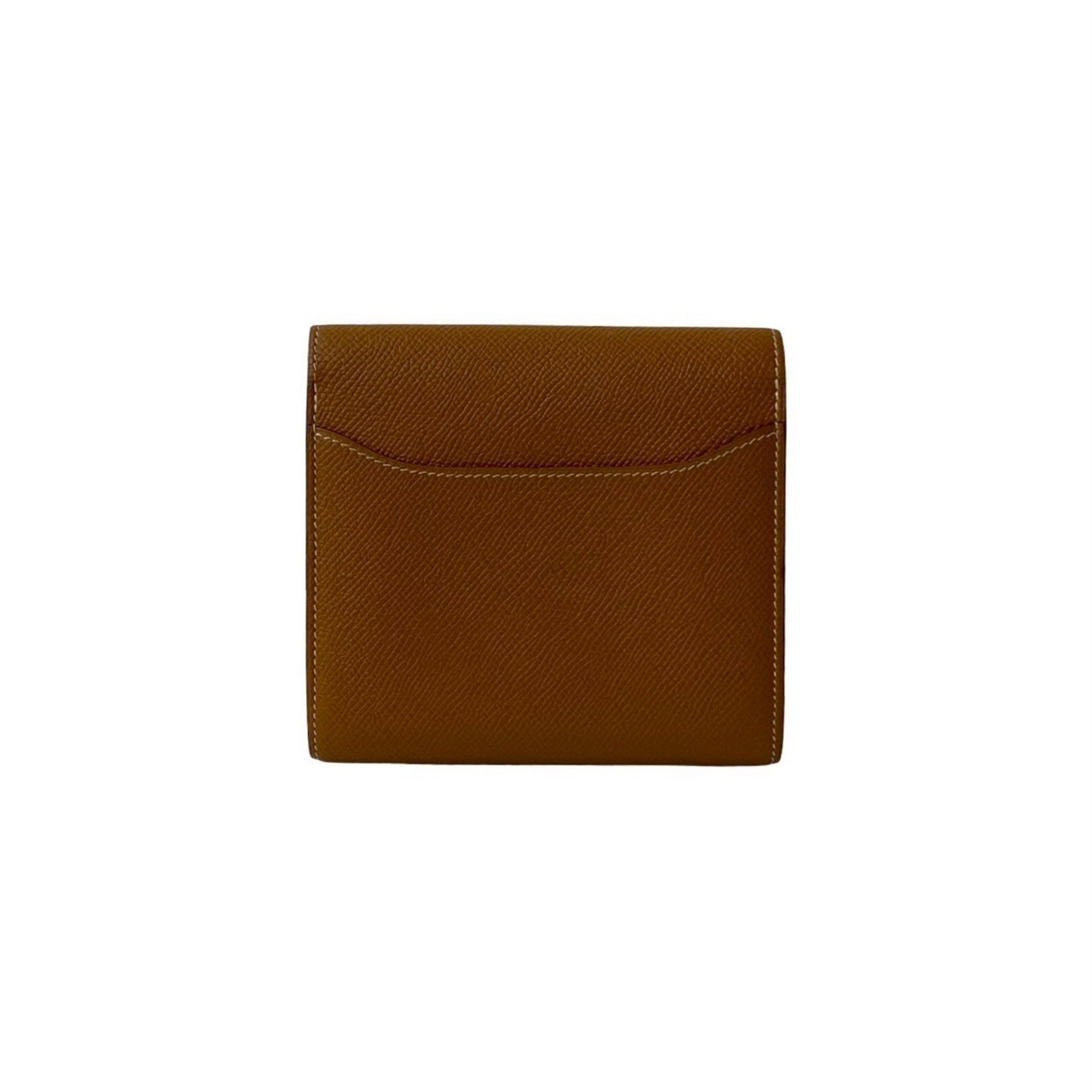 HERMES Constance Compact Epsom Leather Bifold Wallet