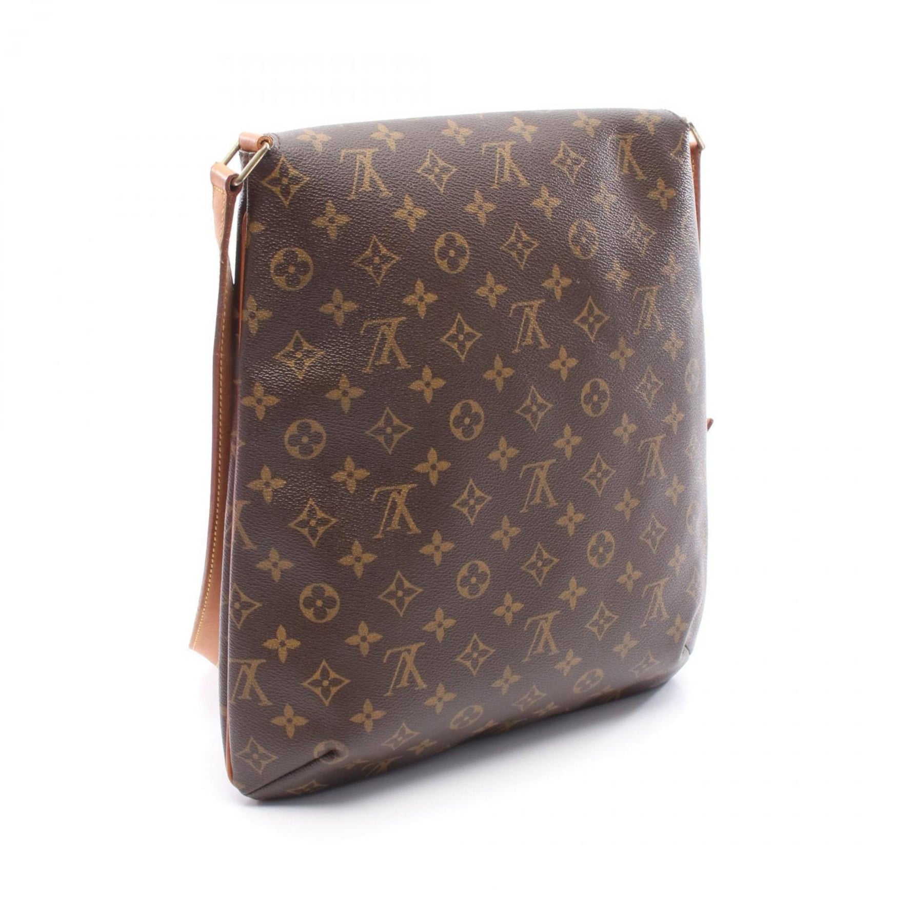 Louis Vuitton Musette Shoulder Bag, PVC-Coated Canvas and Leather, Monogram, Brown